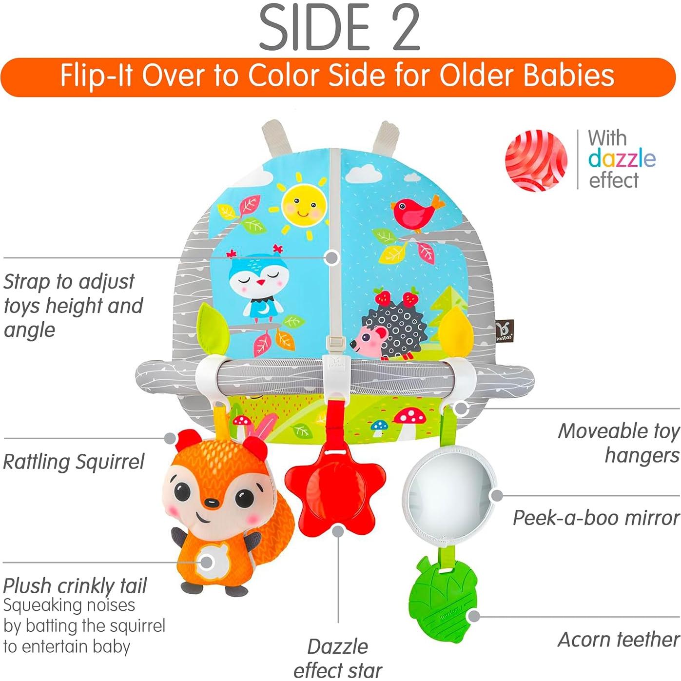 Juguete para Asiento de Auto Benbat BE-CA650 Ajustable 0-12 Meses