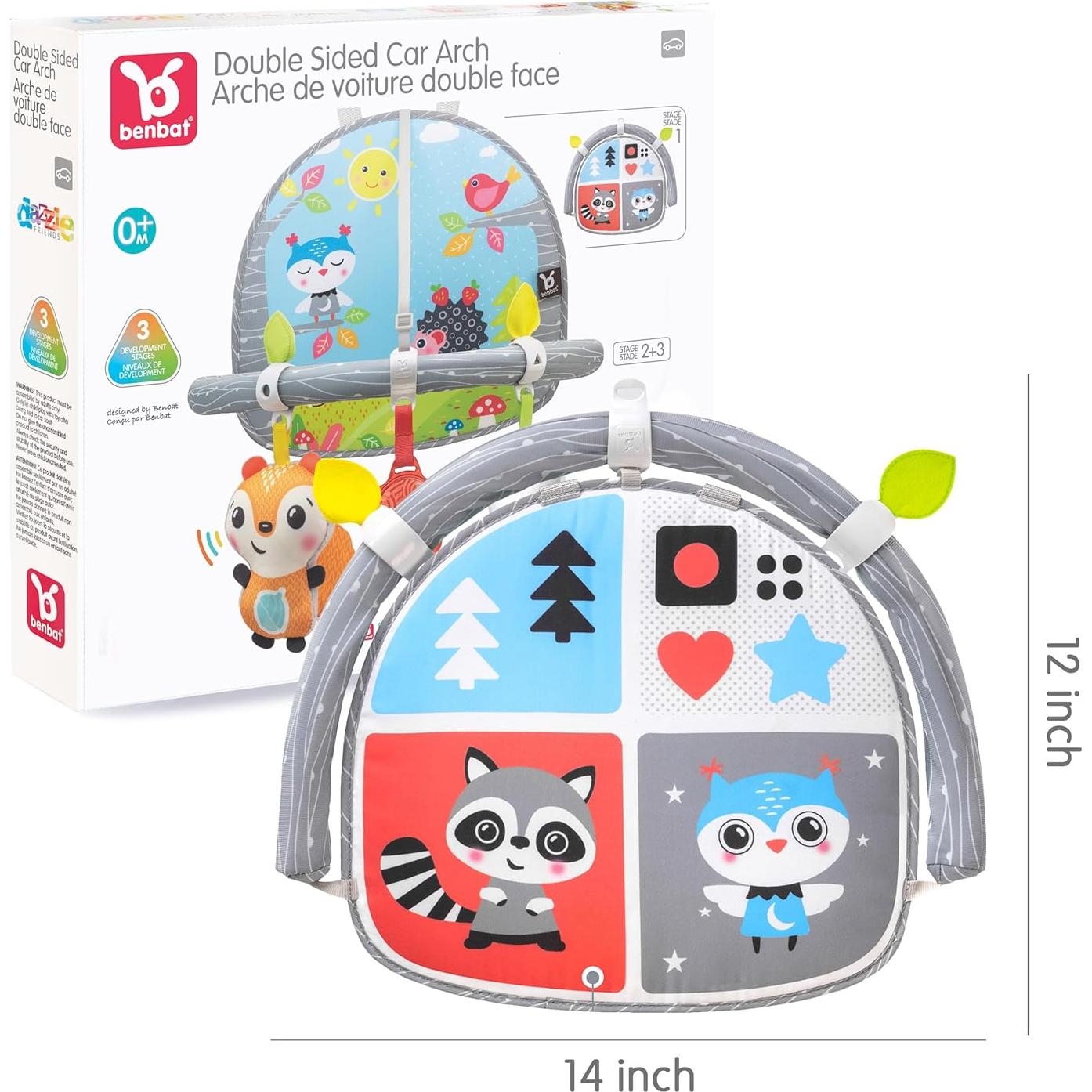 Juguete para Asiento de Auto Benbat BE-CA650 Ajustable 0-12 Meses