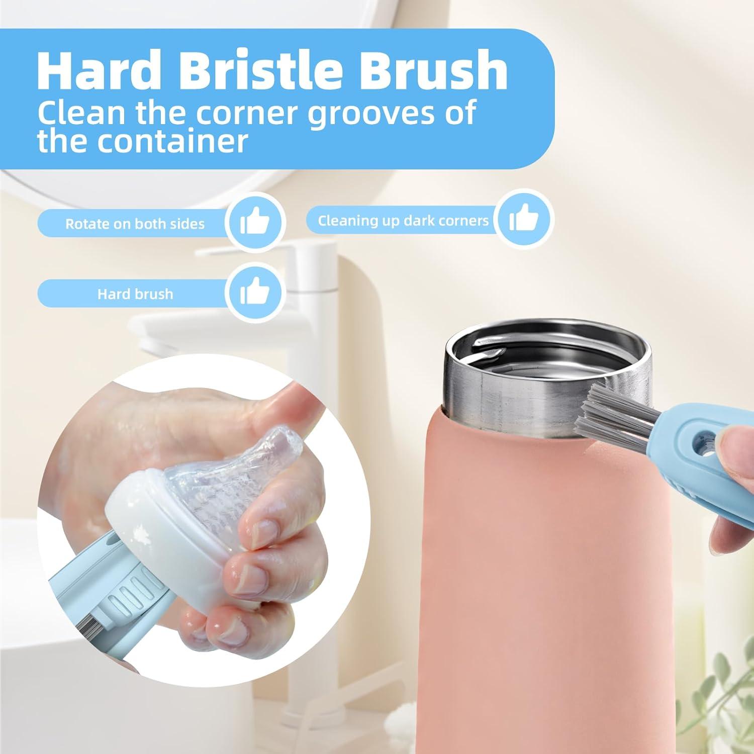 Juego de cepillos de limpieza 3 en 1 TQRR - Azul