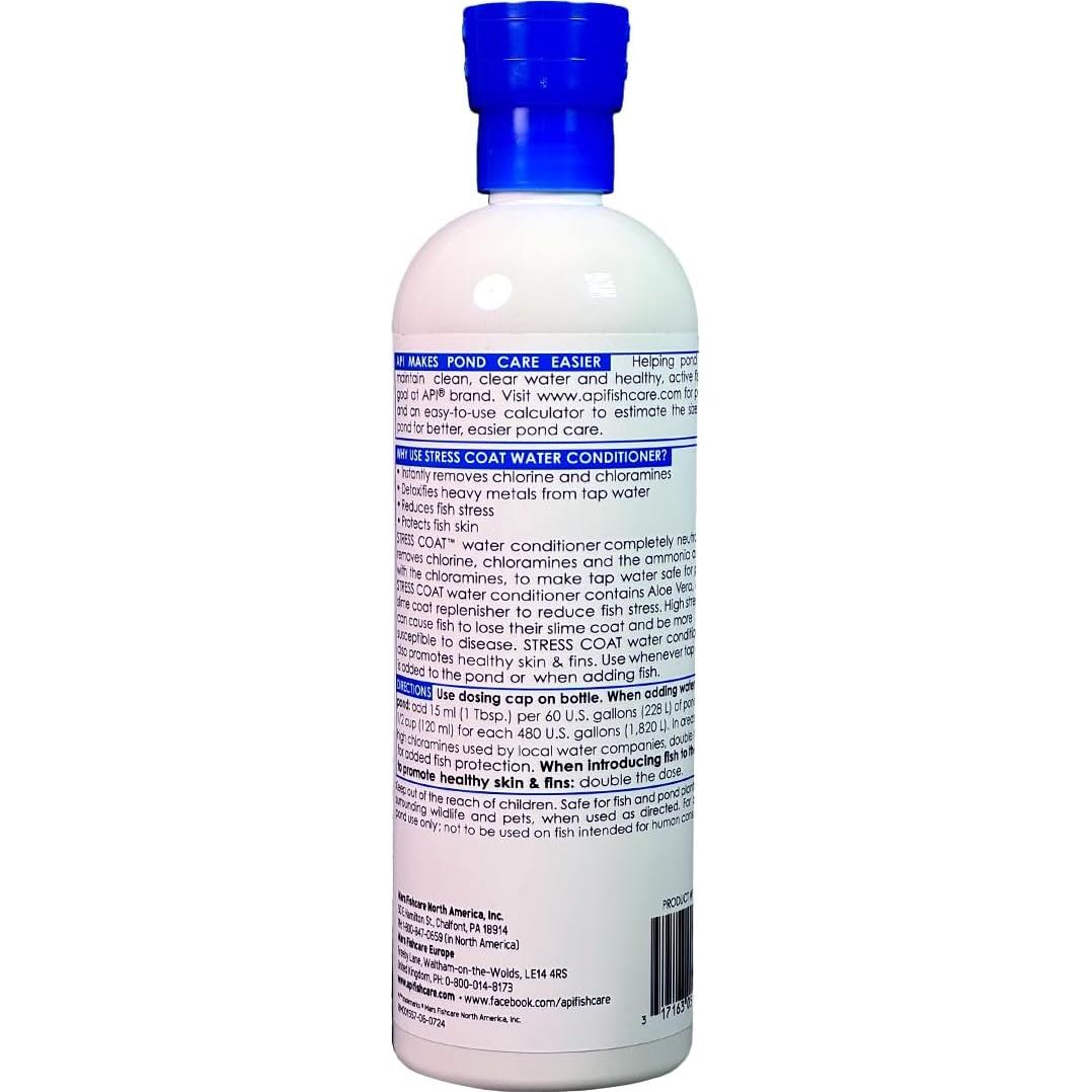 API POND STRESS COAT Acondicionador de Agua 473ml para Estanques
