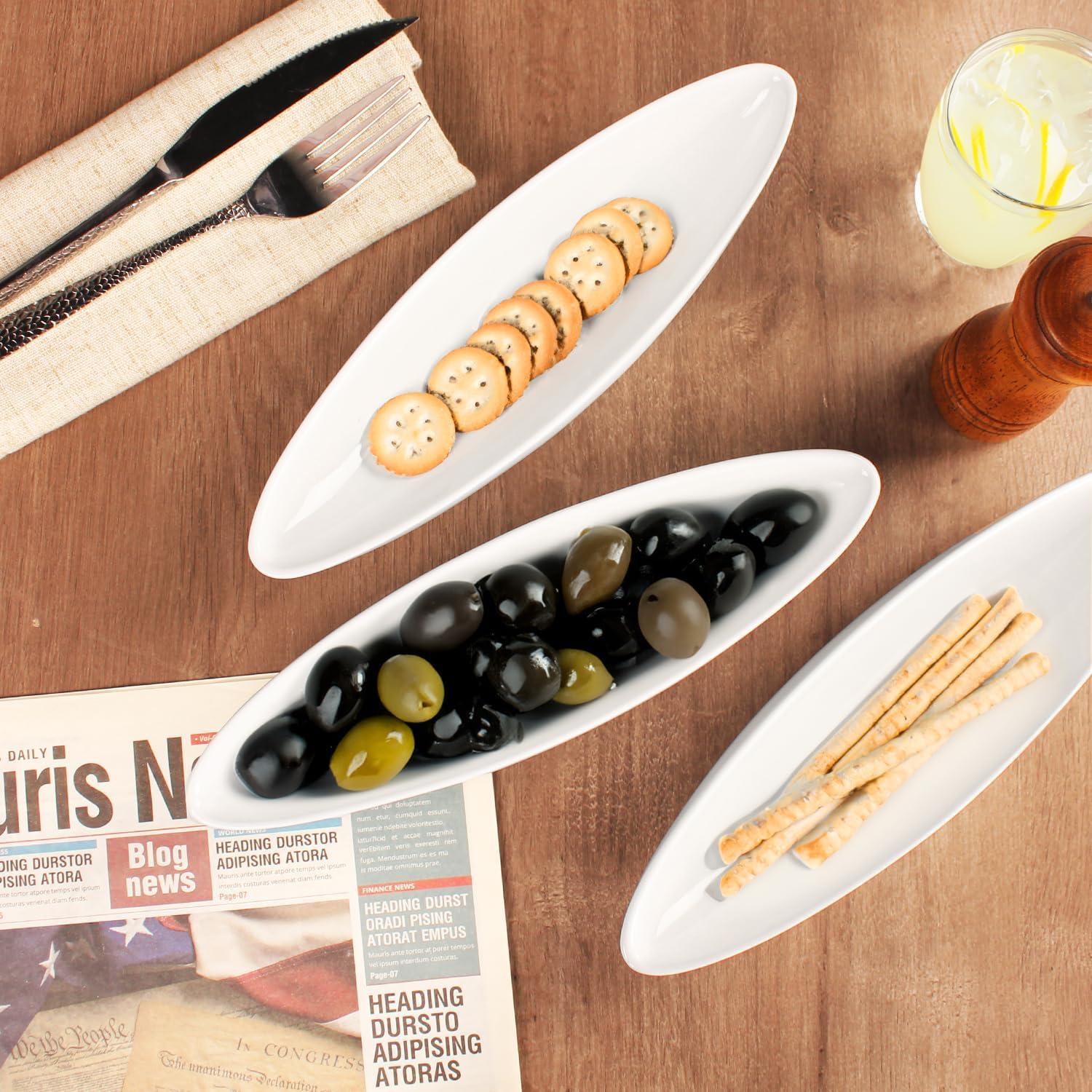 Set de 4 Platos de Cerámica para Mazorca 28 cm LIUYWYHCF