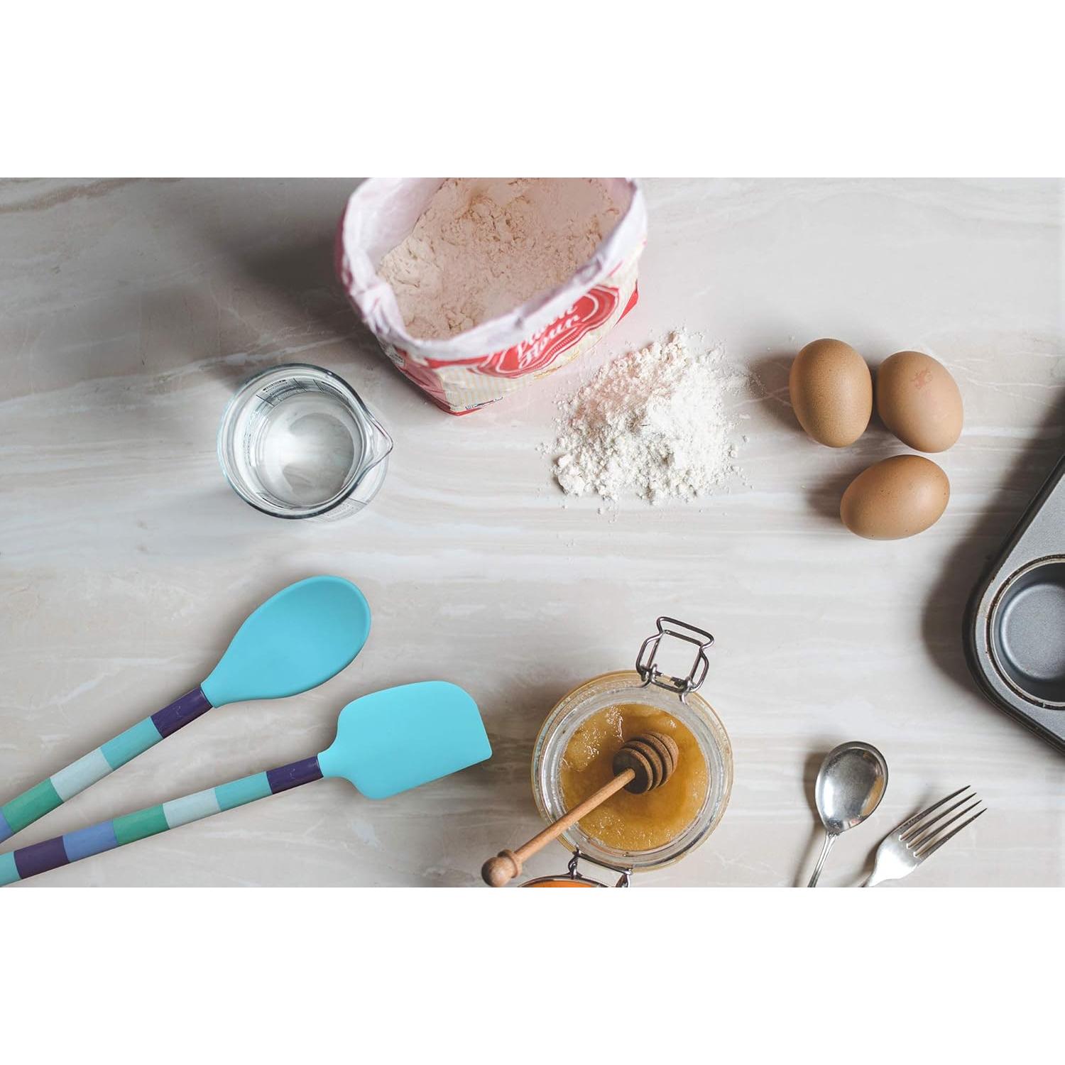 Juego de Utensilios de Cocina Silicona French Bull - 3 Piezas Azul