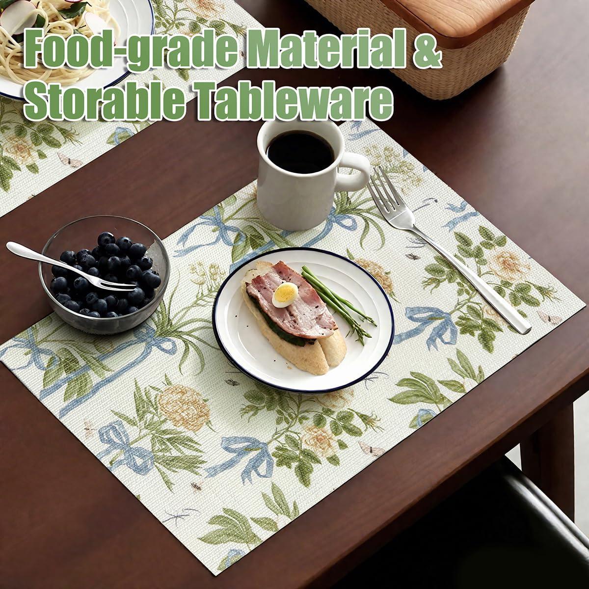 Forro de Estante Floral Tatyanna 30.48CM x 3.05M Antideslizante