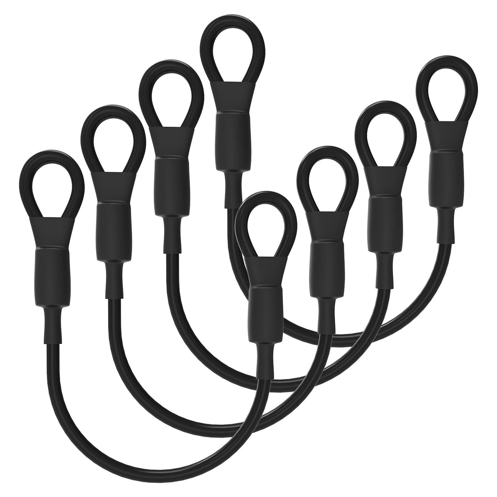 Cables de Seguridad de Acero Inoxidable SDTC Tech 4 Piezas 30.48cm