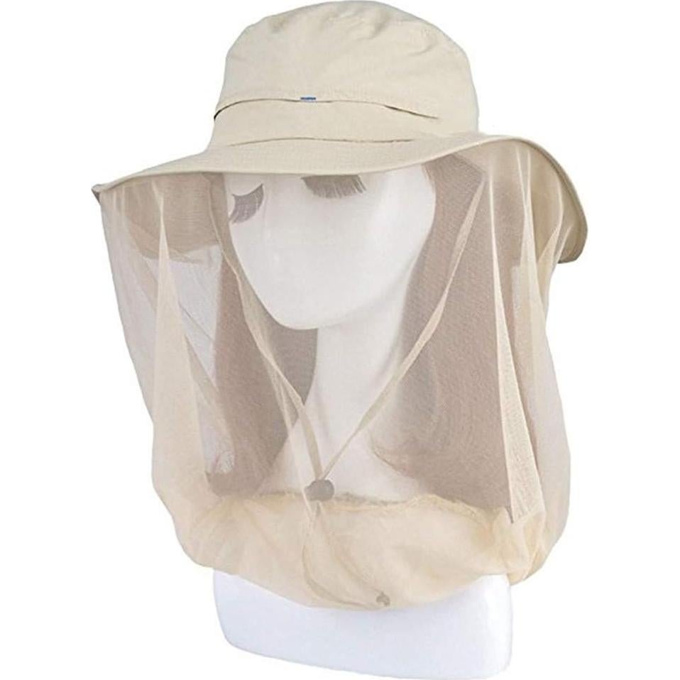 Sombrero Safari Jackcell con Red Anti-Mosquitos y UPF 50+
