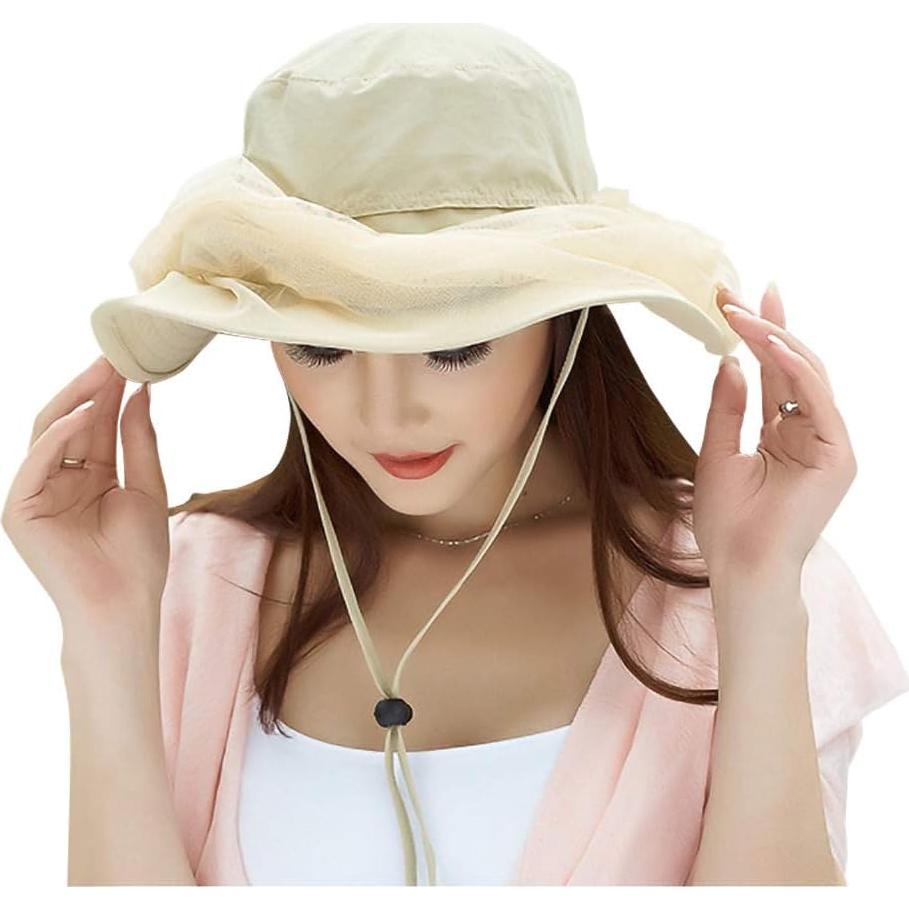 Sombrero Safari Jackcell con Red Anti-Mosquitos y UPF 50+