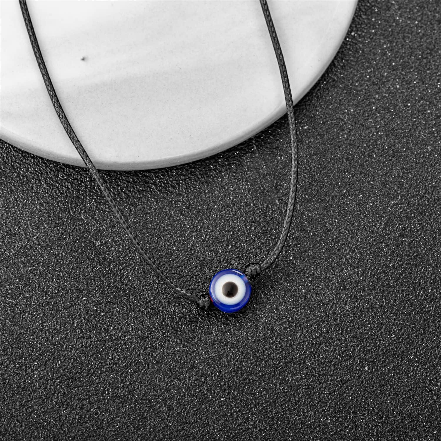 Pulsera de Tobillo Evil Eye Kelistom Ajustable Impermeable