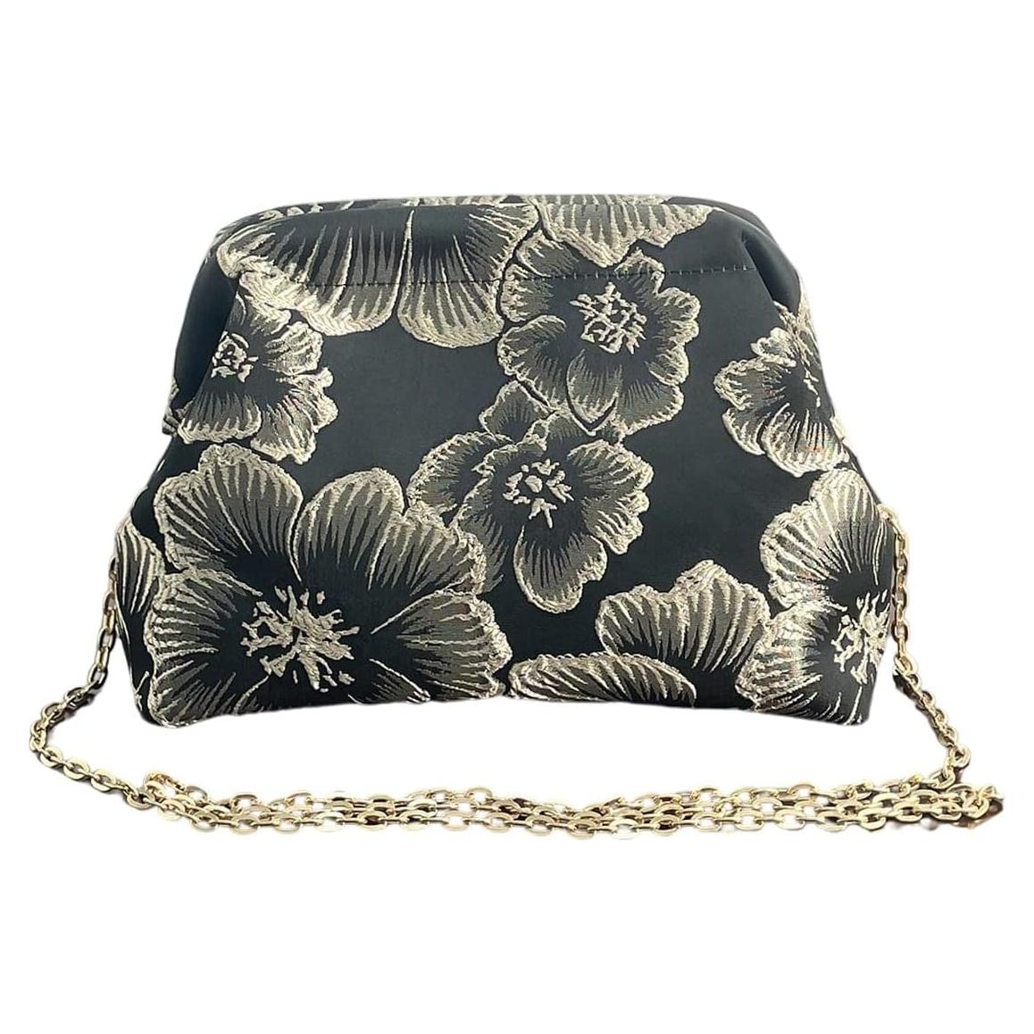Bolso de mano OYOANGLE bordado floral para mujer - Talla única