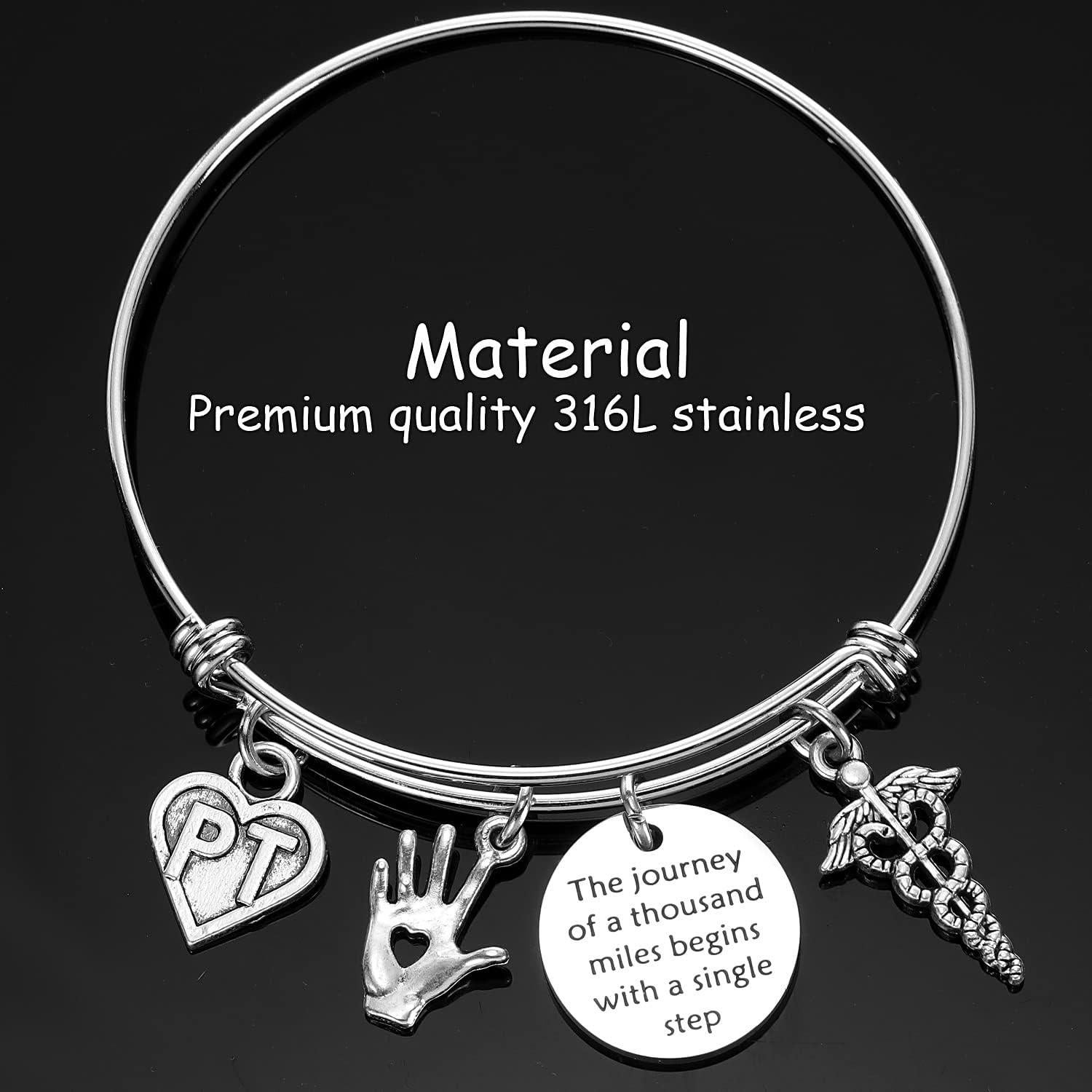 Pulsera de Encanto Hutimy para Terapeutas Físicos - Regalo