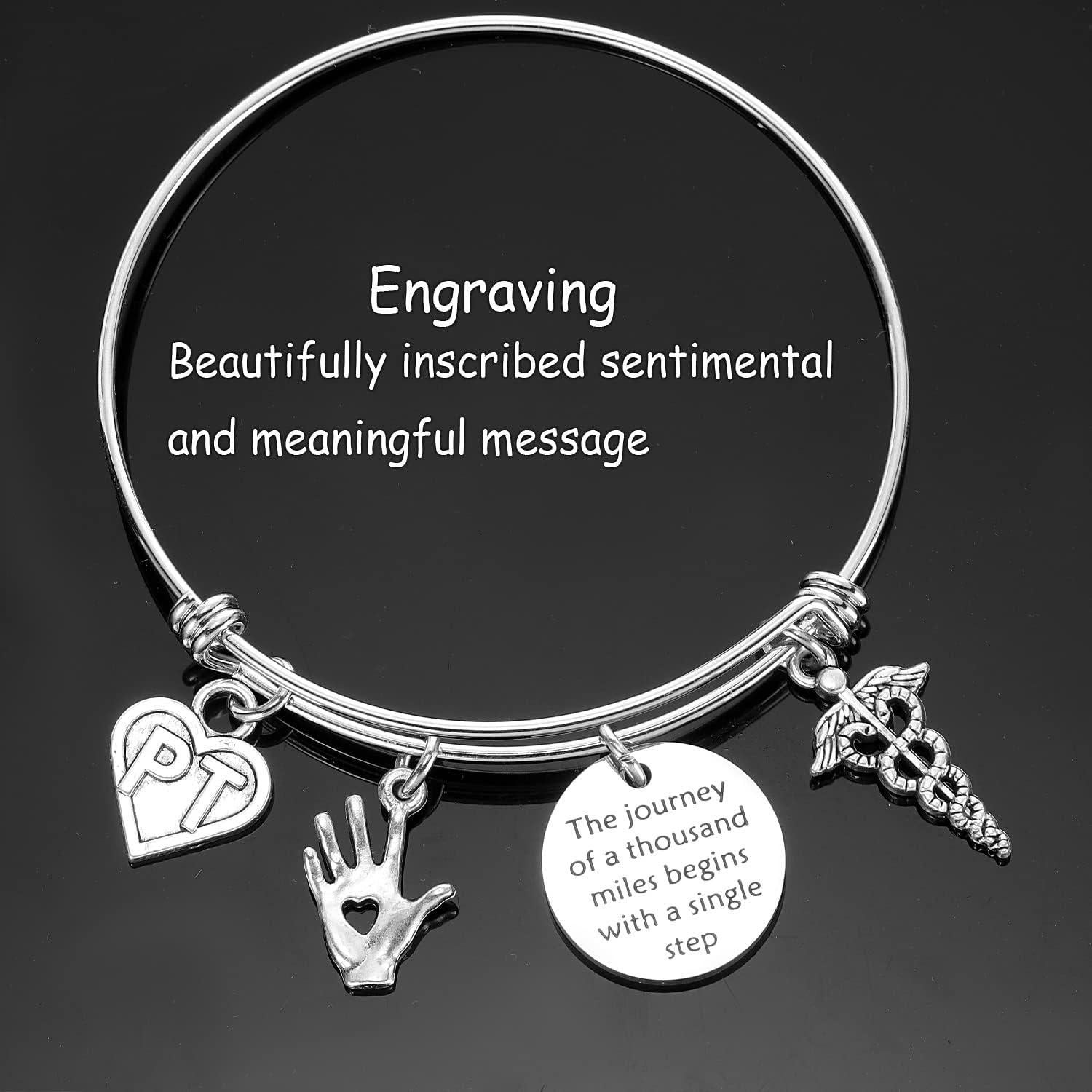 Pulsera de Encanto Hutimy para Terapeutas Físicos - Regalo