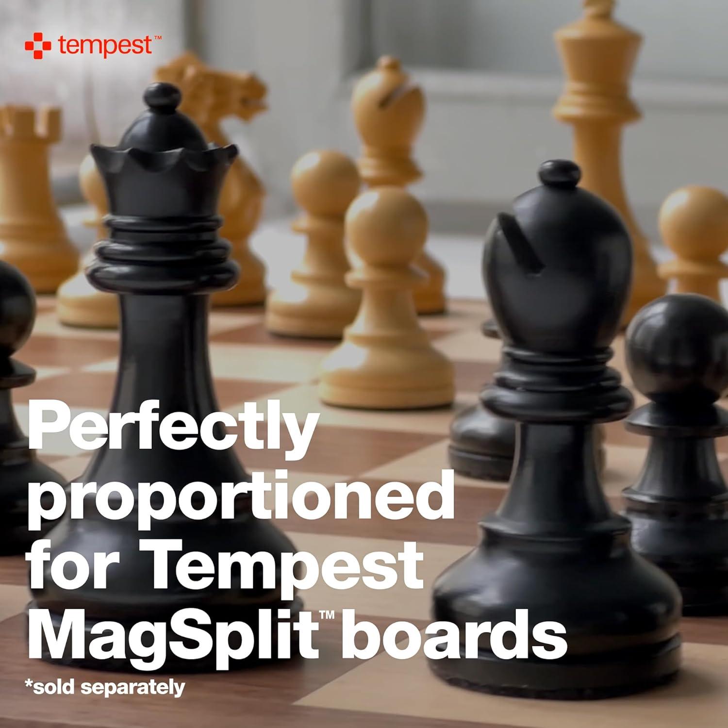 Conjunto de Ajedrez Tempest Reykjavik 1972 - Profesional, Madera