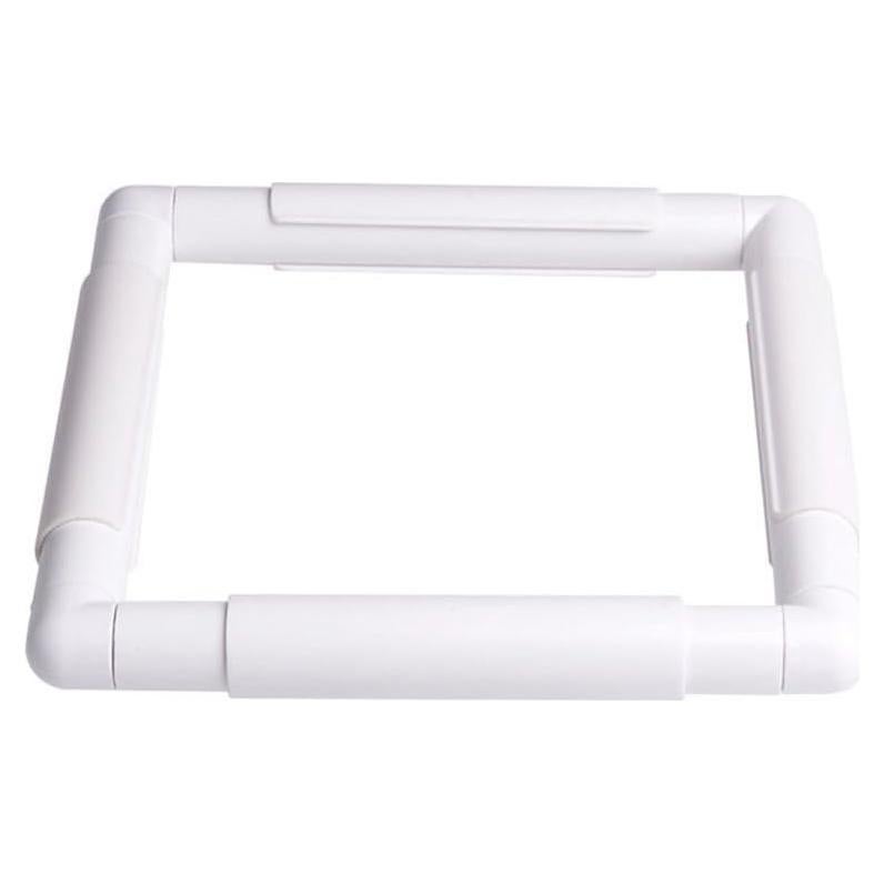Aro de Bordado Cuadrado ZKer 15.24x15.24 cm Blanco
