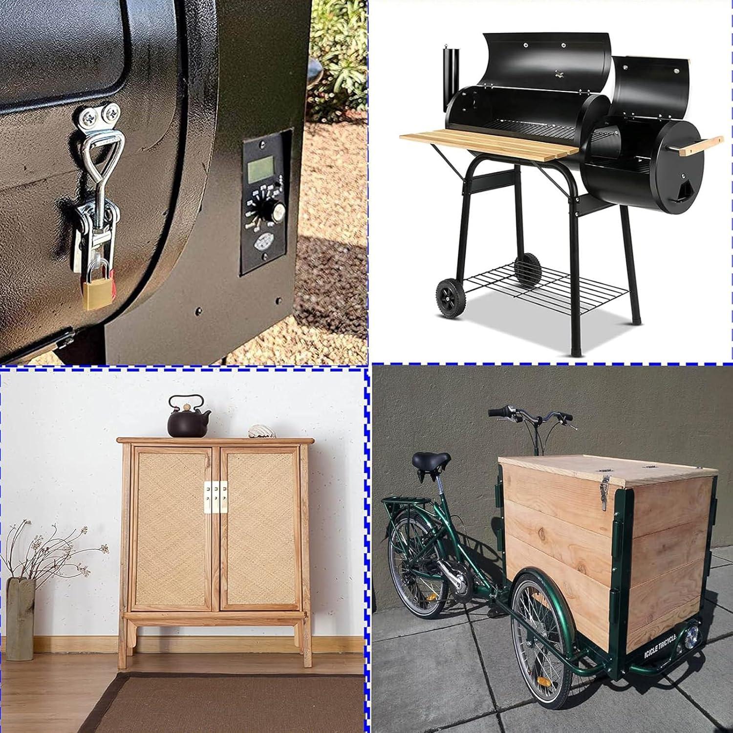 Paquete de 10 Abrazaderas de Palanca Ajustables EVANCENT 163kg