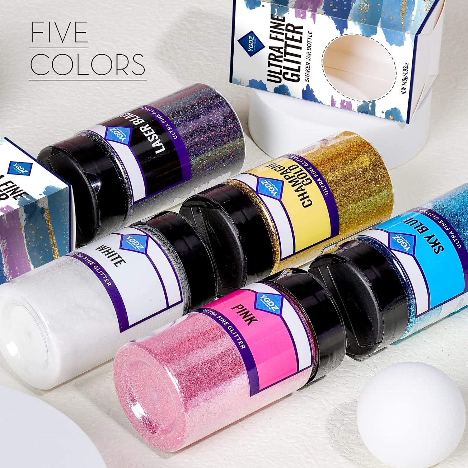 Glitter Azul Fino YGDZ 140g - Brillo para Manualidades y Uñas