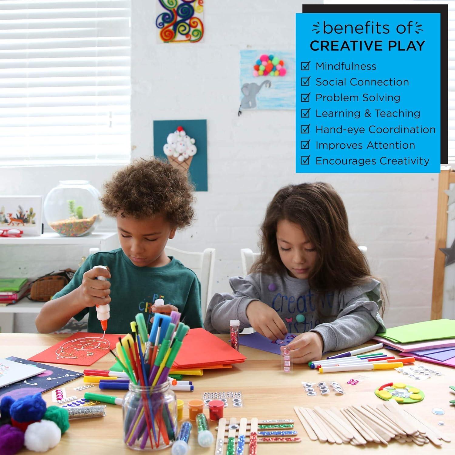 200 Palitos Peludos Neón Horizon Group USA 30.48 cm para Manualidades