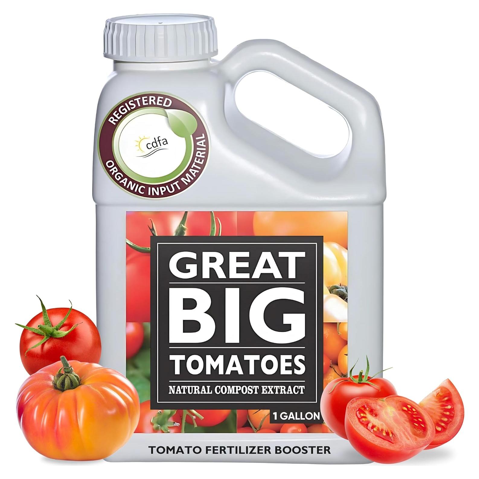 Fertilizante Líquido Grandes Tomates 3.785L - Mejora Suelo y Cultivo