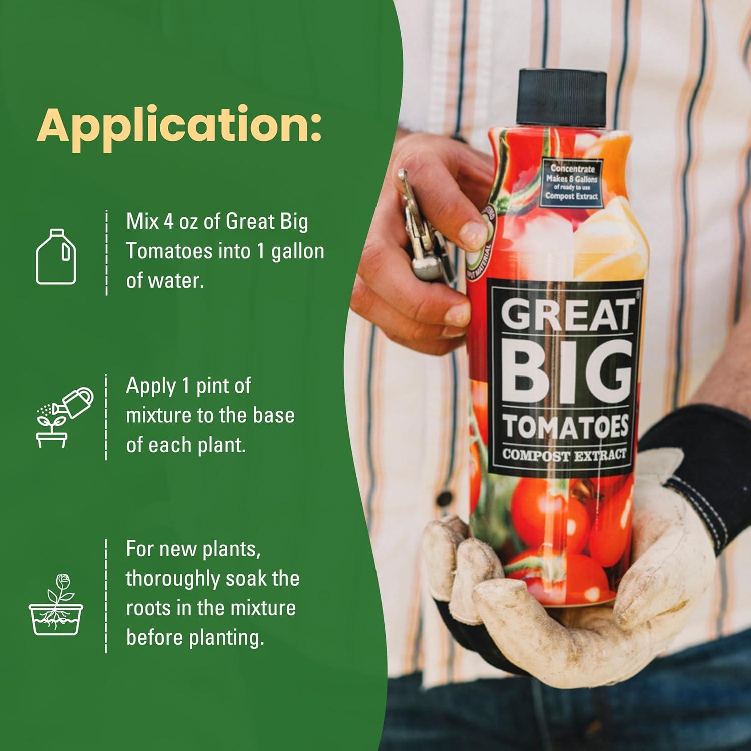 Fertilizante Líquido Grandes Tomates 3.785L - Mejora Suelo y Cultivo