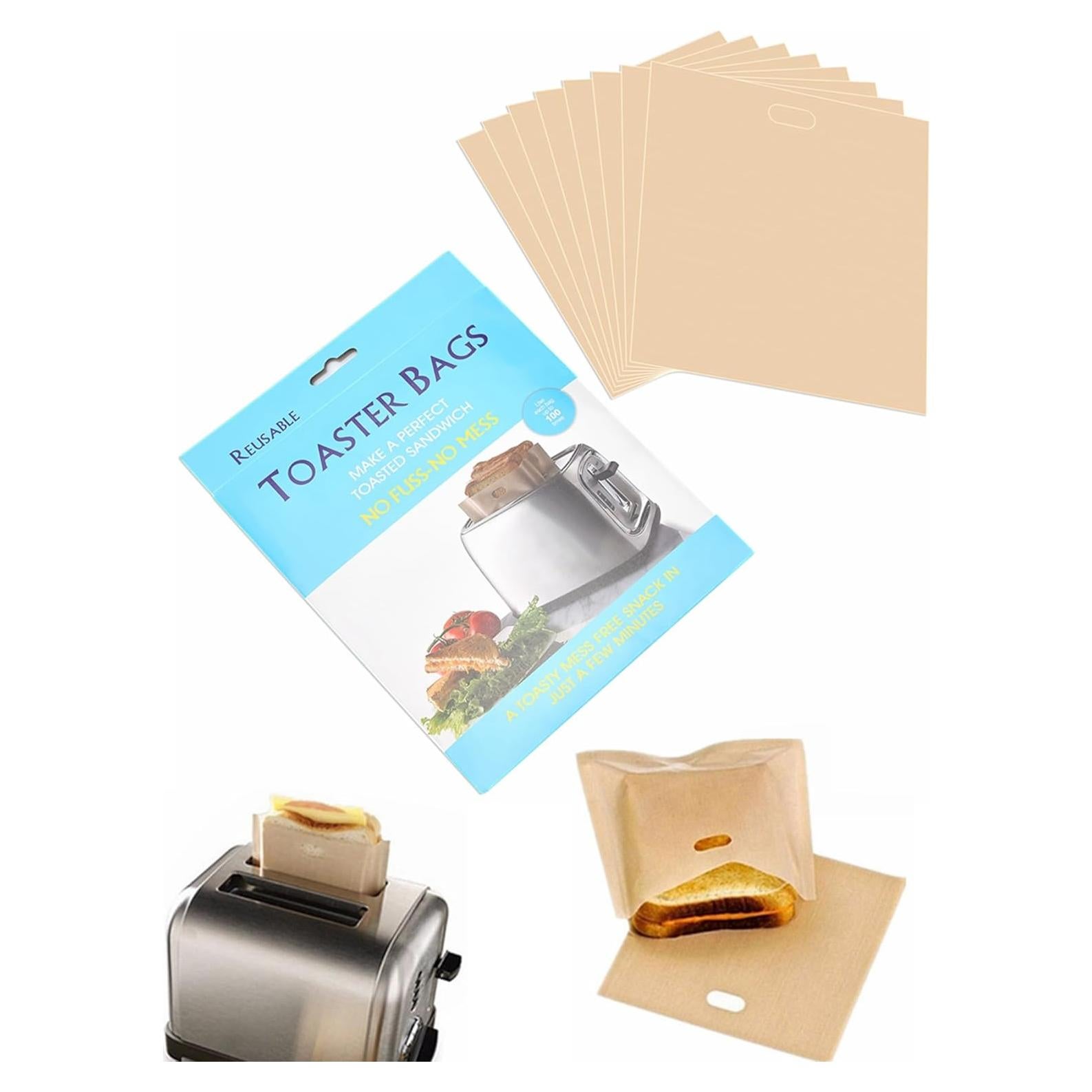 Paquete de 8 Bolsas Reutilizables para Tostadora New Star Tattoo