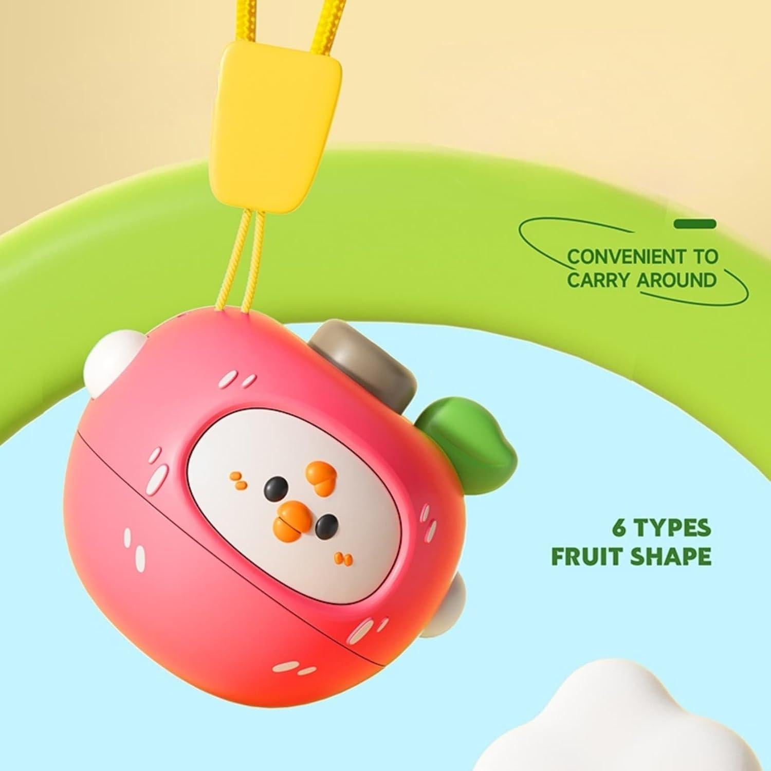 Trompos de Frutas PINU - Juguete Educativo Interactivo 3+