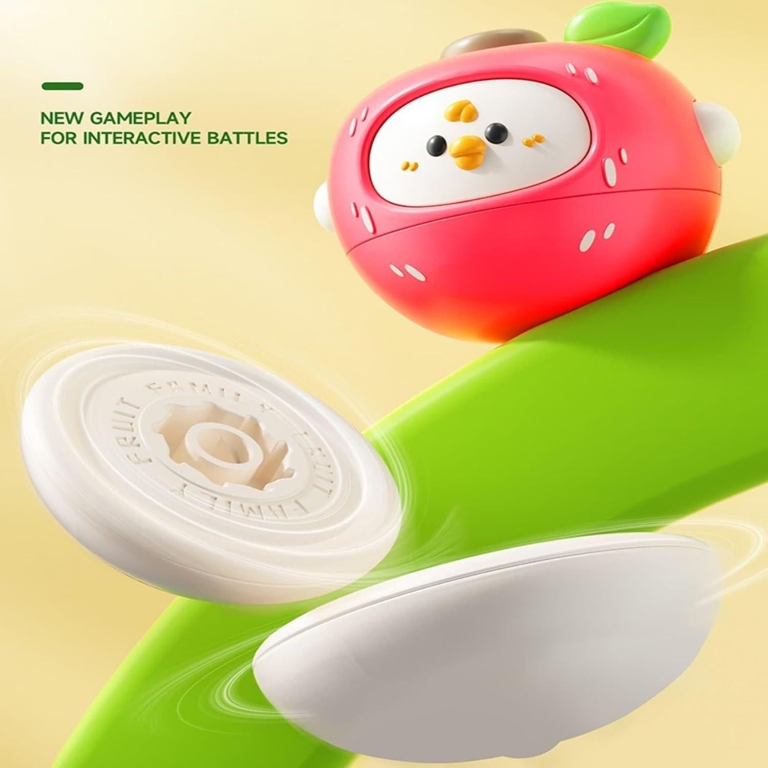 Trompos de Frutas PINU - Juguete Educativo Interactivo 3+