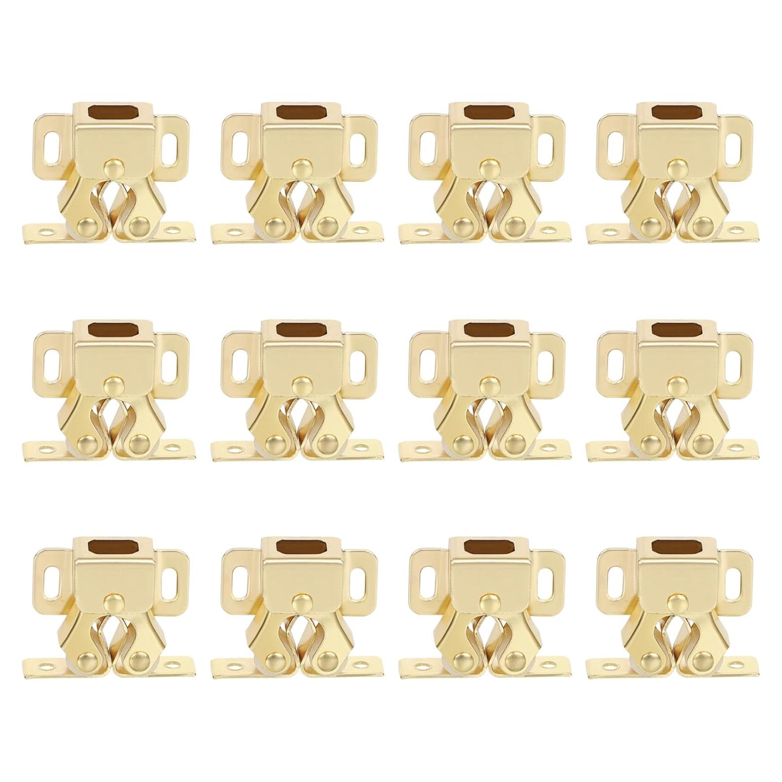 Cierre de Puerta de Armario Alise CA1000G-12P Dorado 12 Unidades