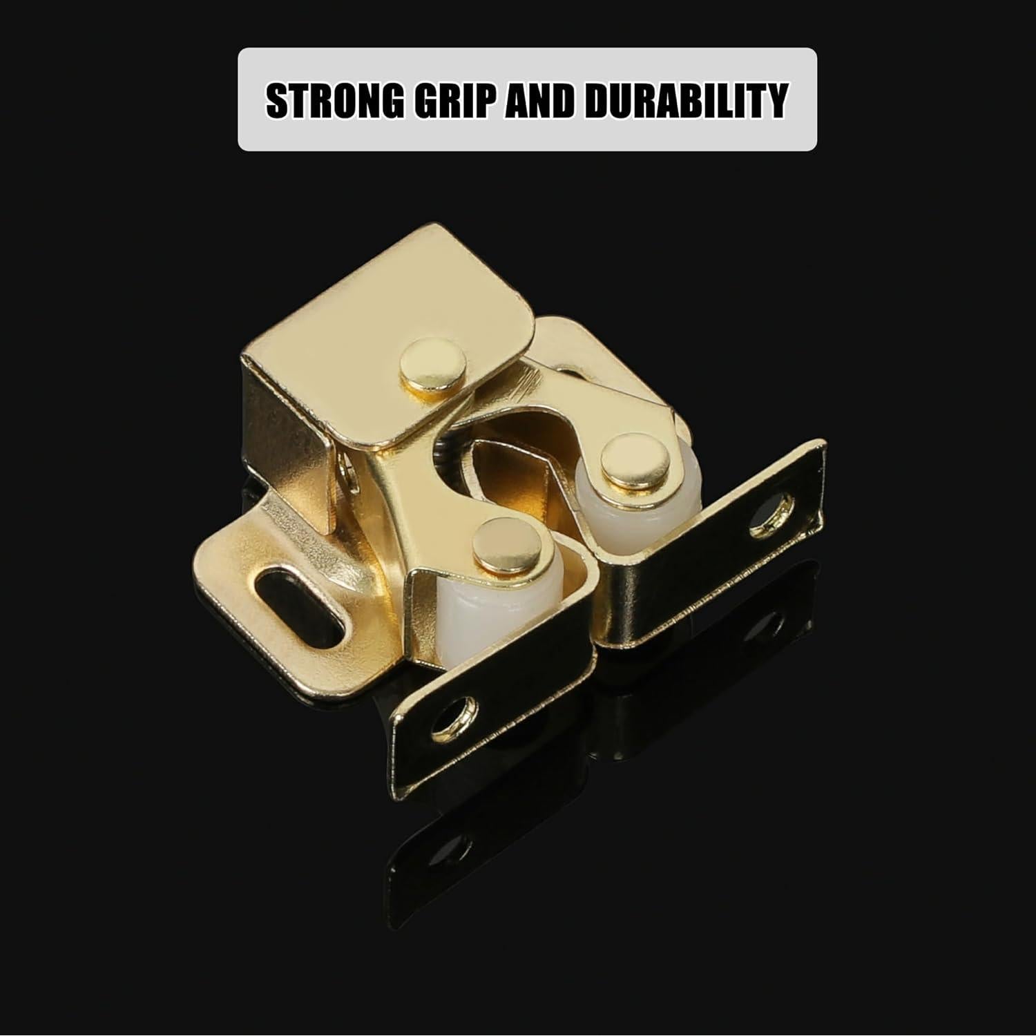 Cierre de Puerta de Armario Alise CA1000G-12P Dorado 12 Unidades