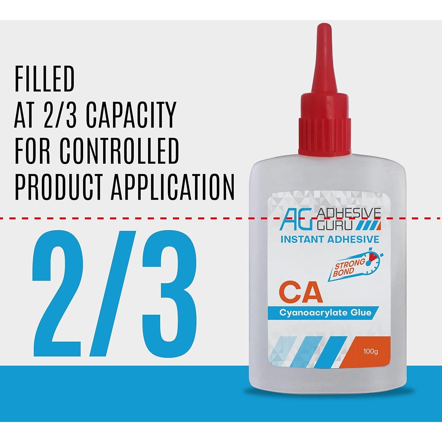 Adhesive Guru Super Pegamento CA con Activador 99.22 ml