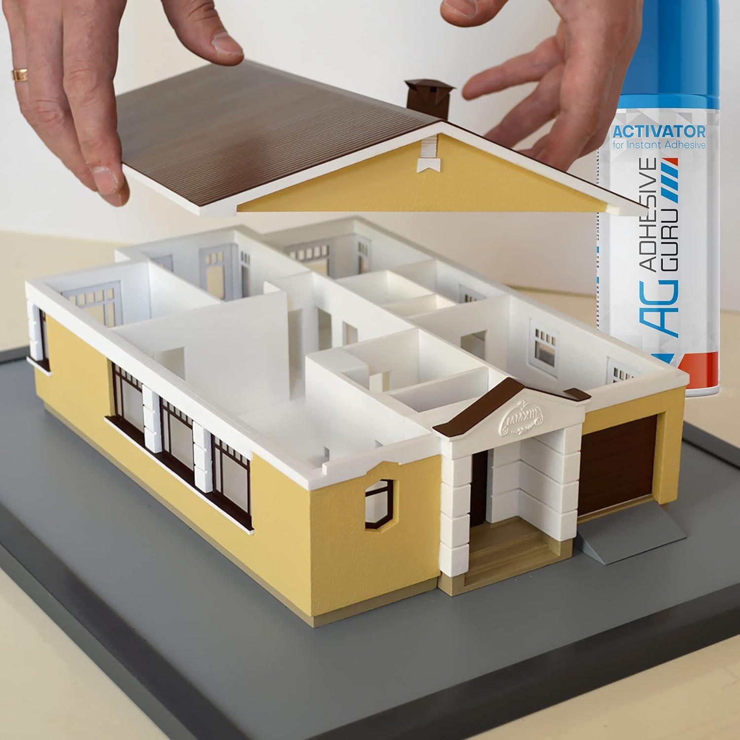 Adhesive Guru Super Pegamento CA con Activador 99.22 ml