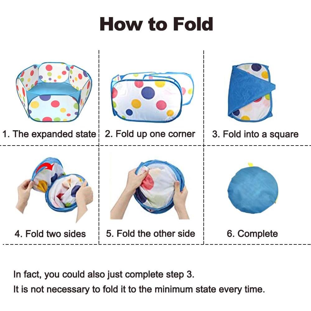 Parque de Juegos Plegable para Mascotas HL Azul XS 0.85m