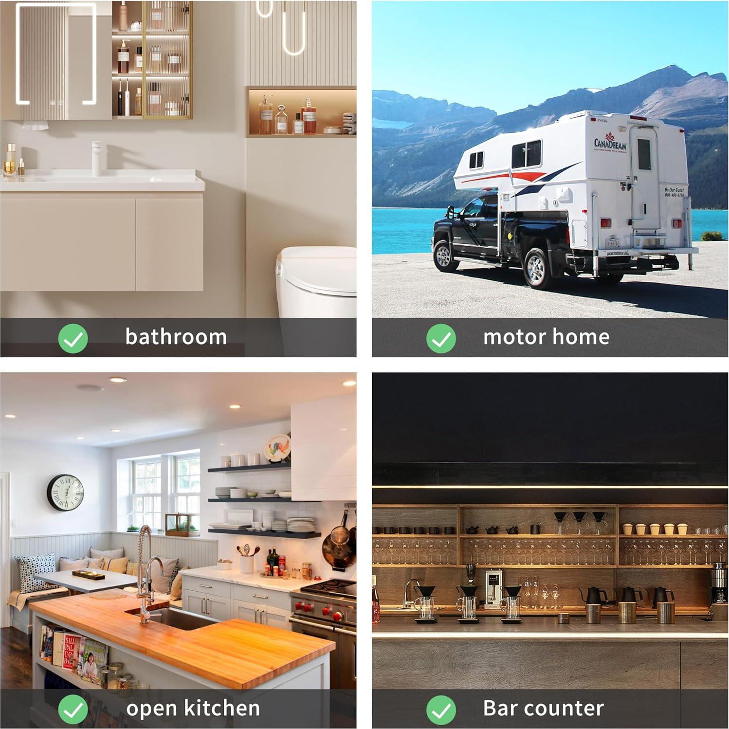 Protector de Salpicaduras de Silicona ZJWZLG 44.96x13.97cm Negro