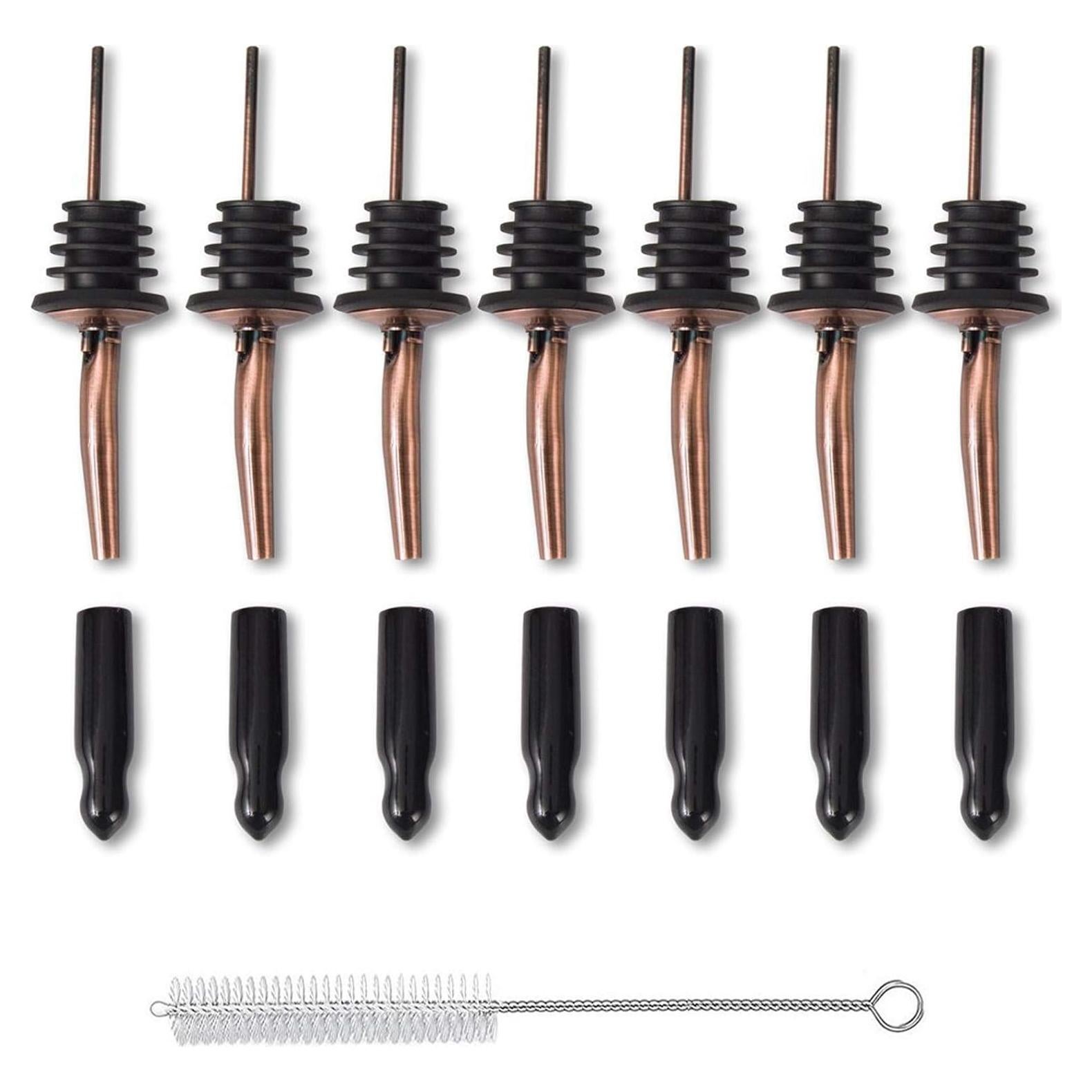 Juego de Vertedores de Licor LEGERM de Acero Inoxidable 14 Piezas