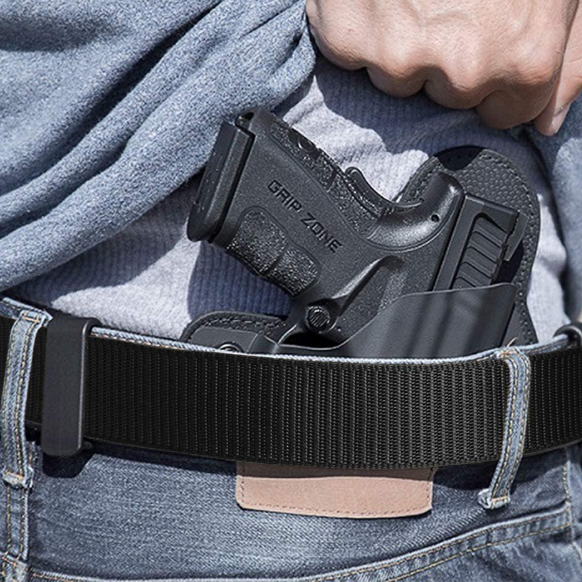 Cinturón Táctico Fairwin para Hombre, Paquete de 2, Nylon