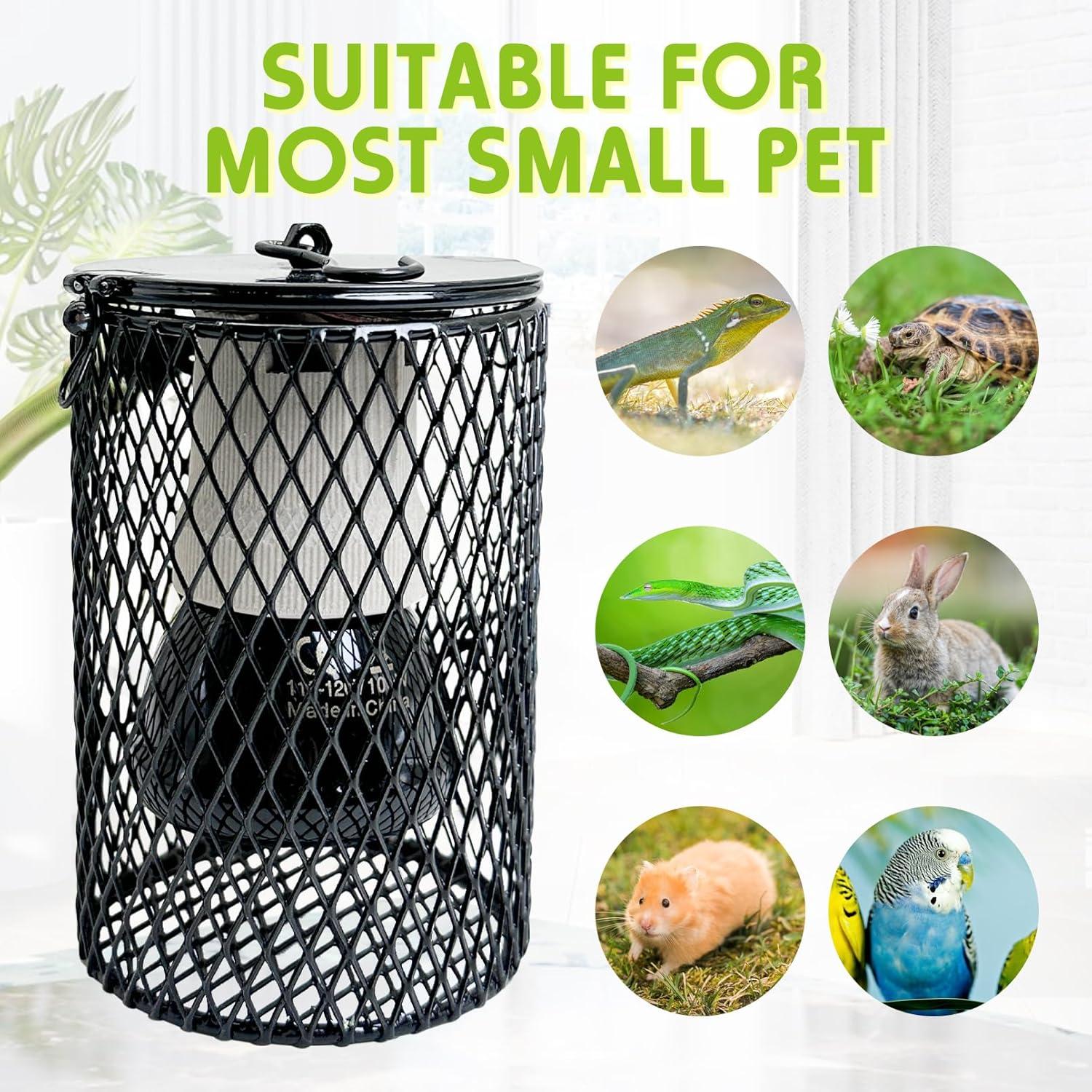 Bombilla de Calor Cerámica Hamiledyi 0-100W Ajustable para Reptiles