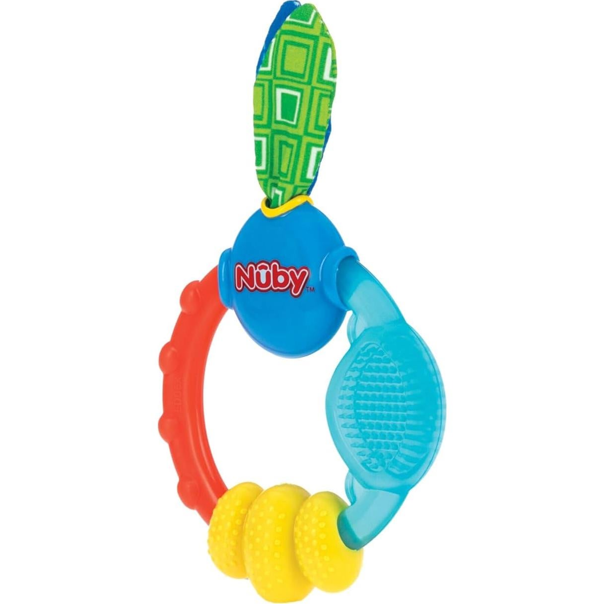 Anillo de Dentición Divertido Nuby Multicolor 1 Paquete