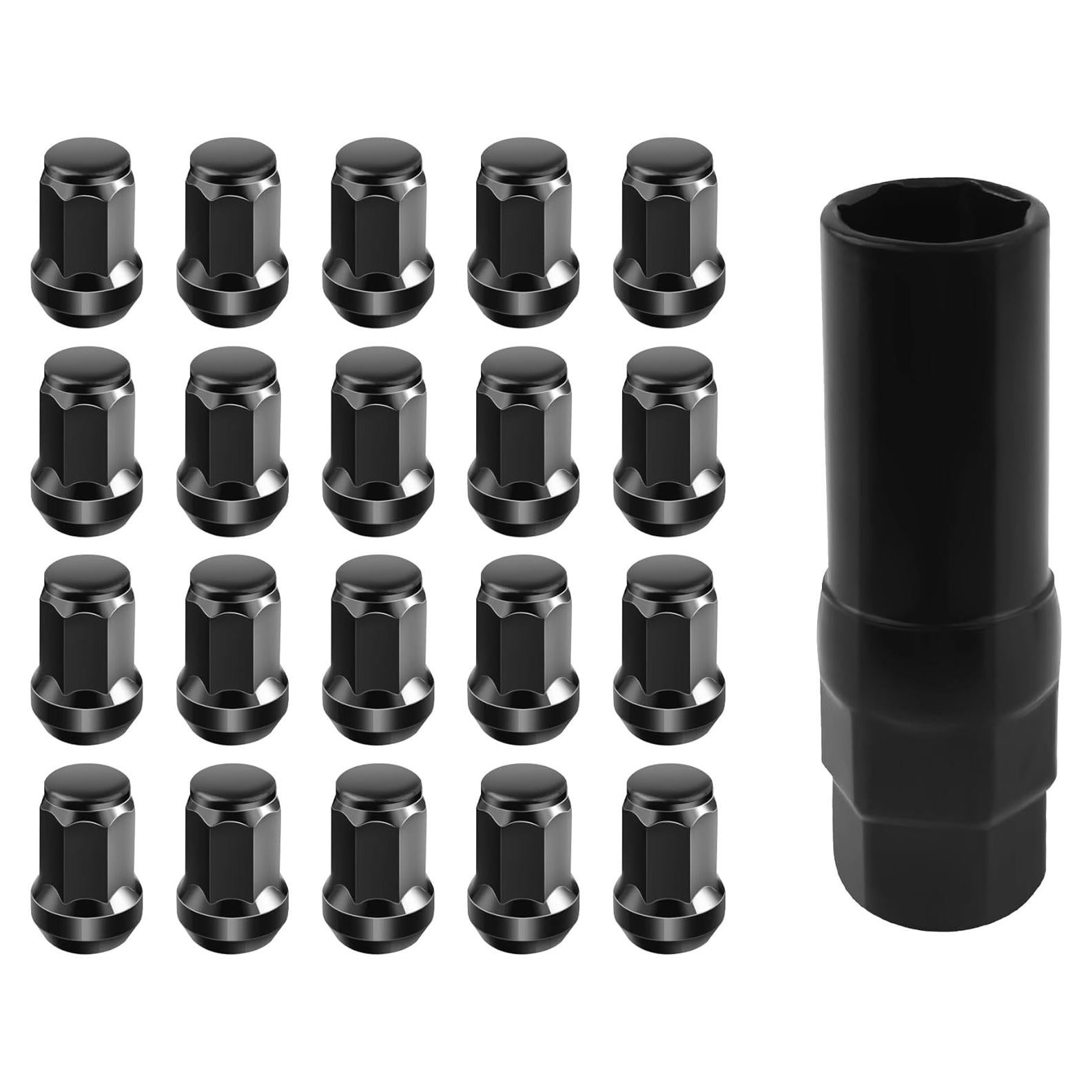 Juego de 20 Tuercas de Rueda M12x1.5 IHOTDER con Llave