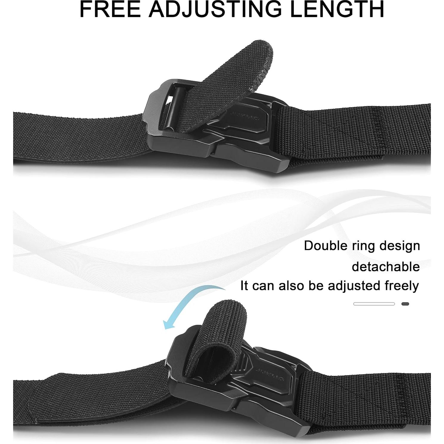 Cinturón Táctico JUKMO Nylon Militar 3.8 cm Hebilla Rápida