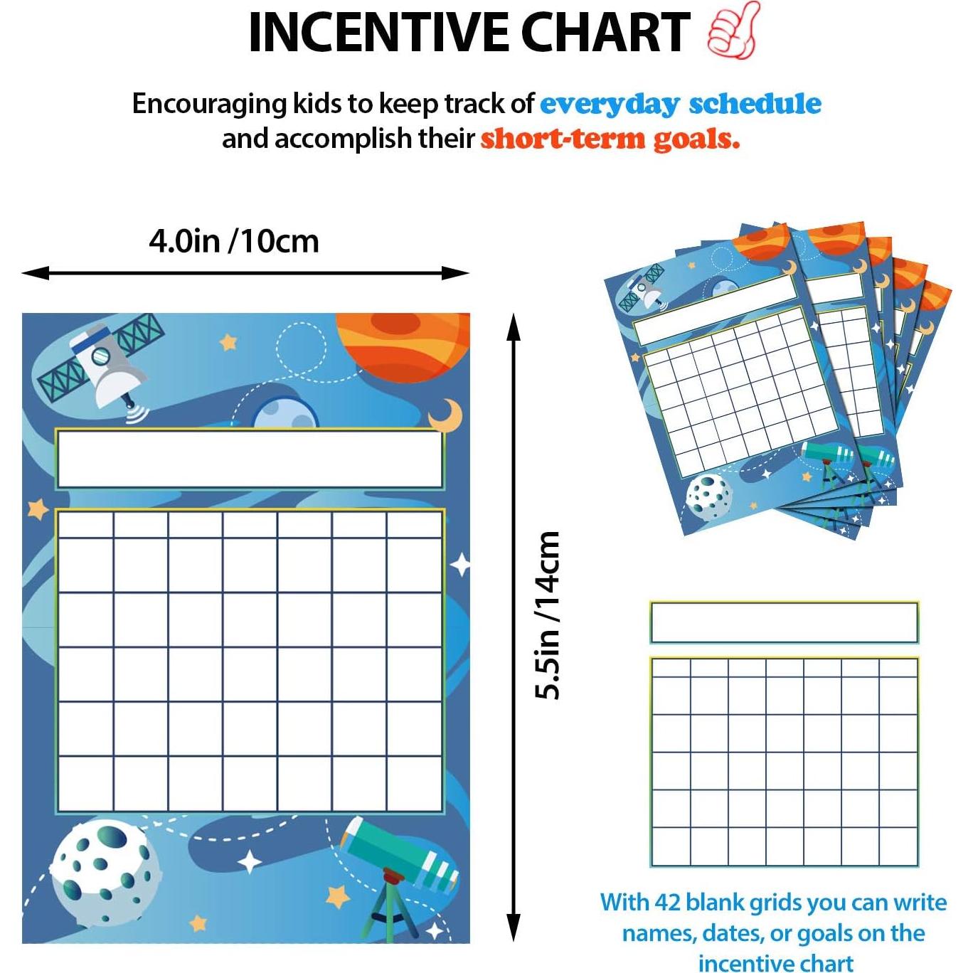 Gráficos de Incentivos para Aula Outus 74 Piezas con Pegatinas