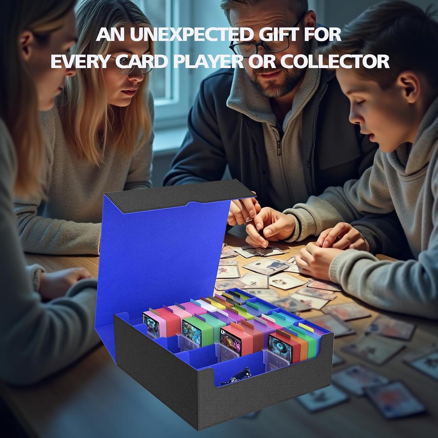 Caja de Almacenamiento de Cartas VeiDynoA 3200+ Negro/Azul