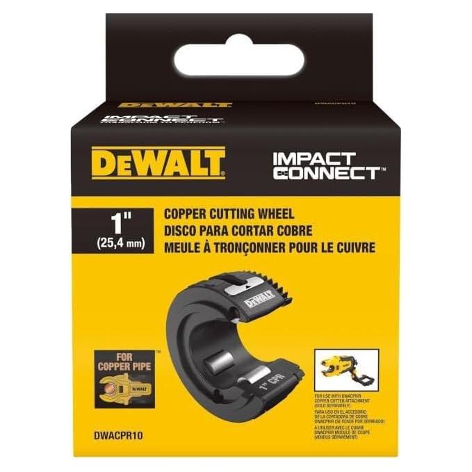 Rueda de Corte DEWALT Impact Connect 1" para Tubos de Cobre