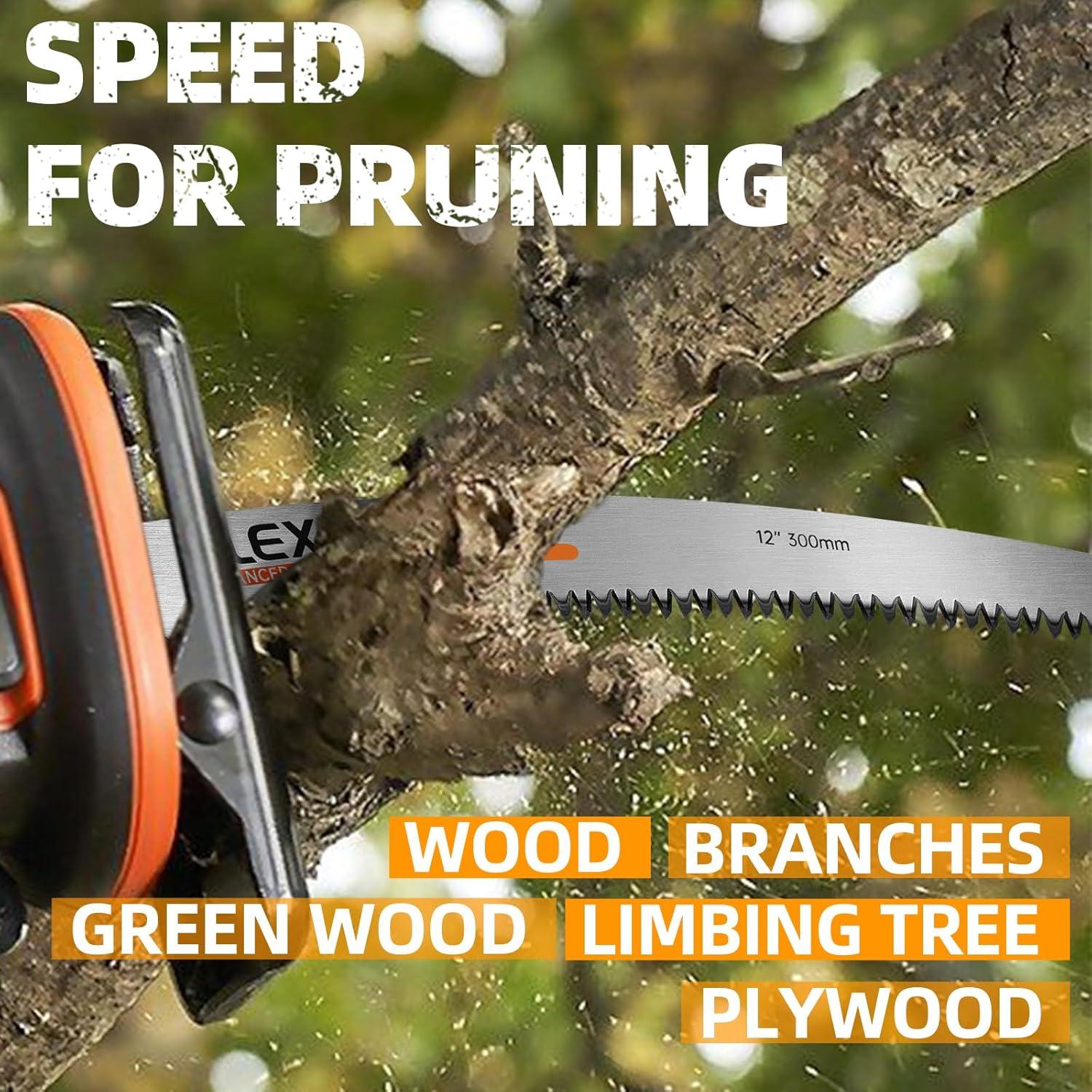 Hojas de Sierra Recíproca ALEXEX 30.48 cm 6Pcs para Madera