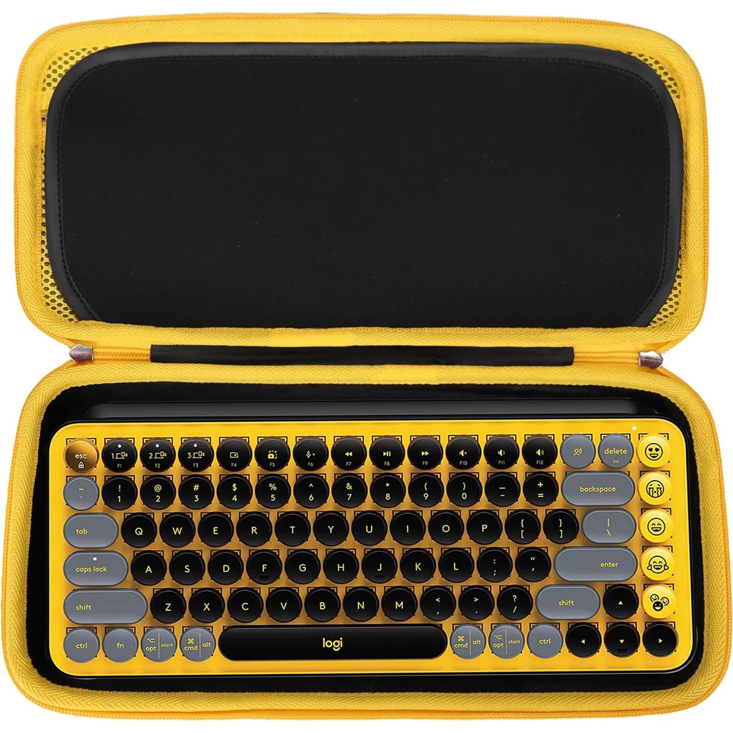 Funda Dura Aproca para Teclado Logitech POP Keys y Ratón