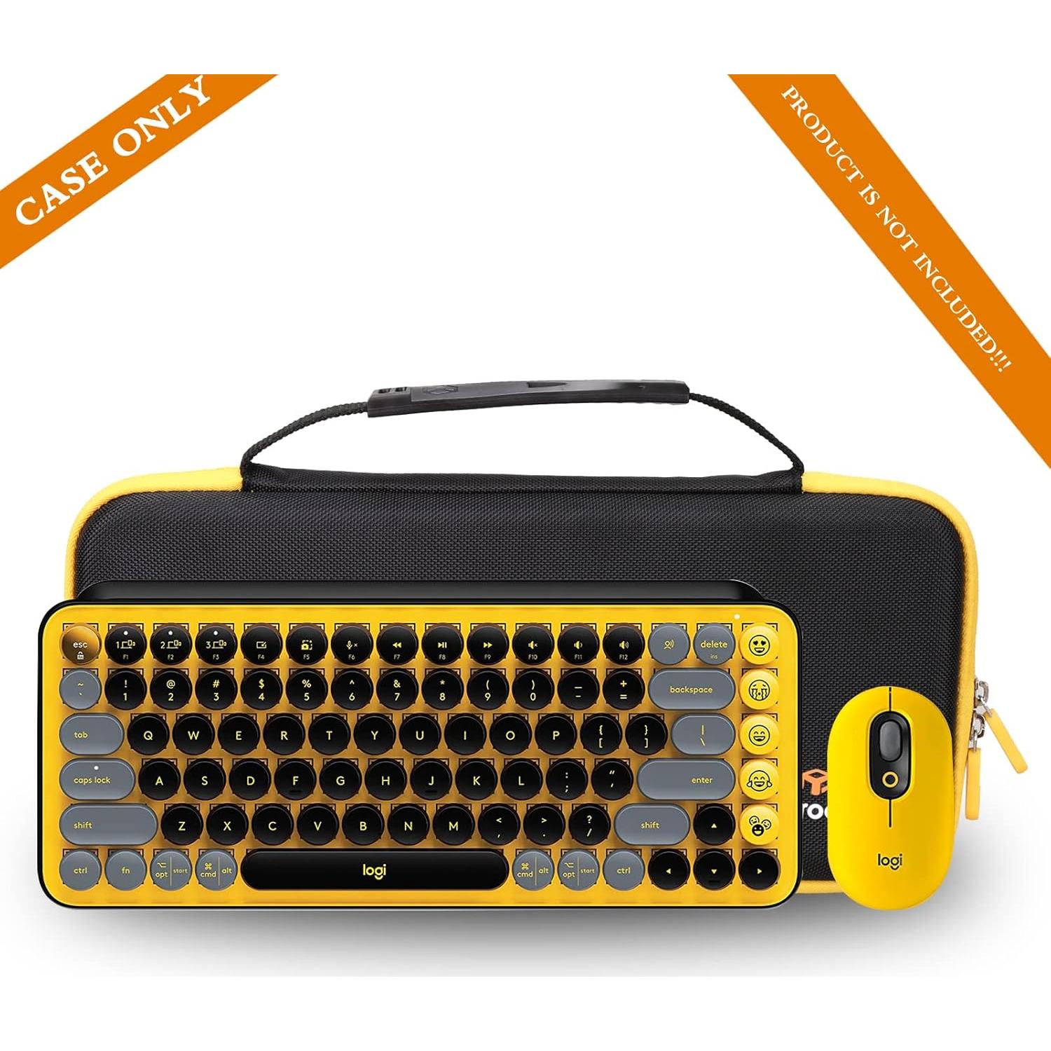 Funda Dura Aproca para Teclado Logitech POP Keys y Ratón