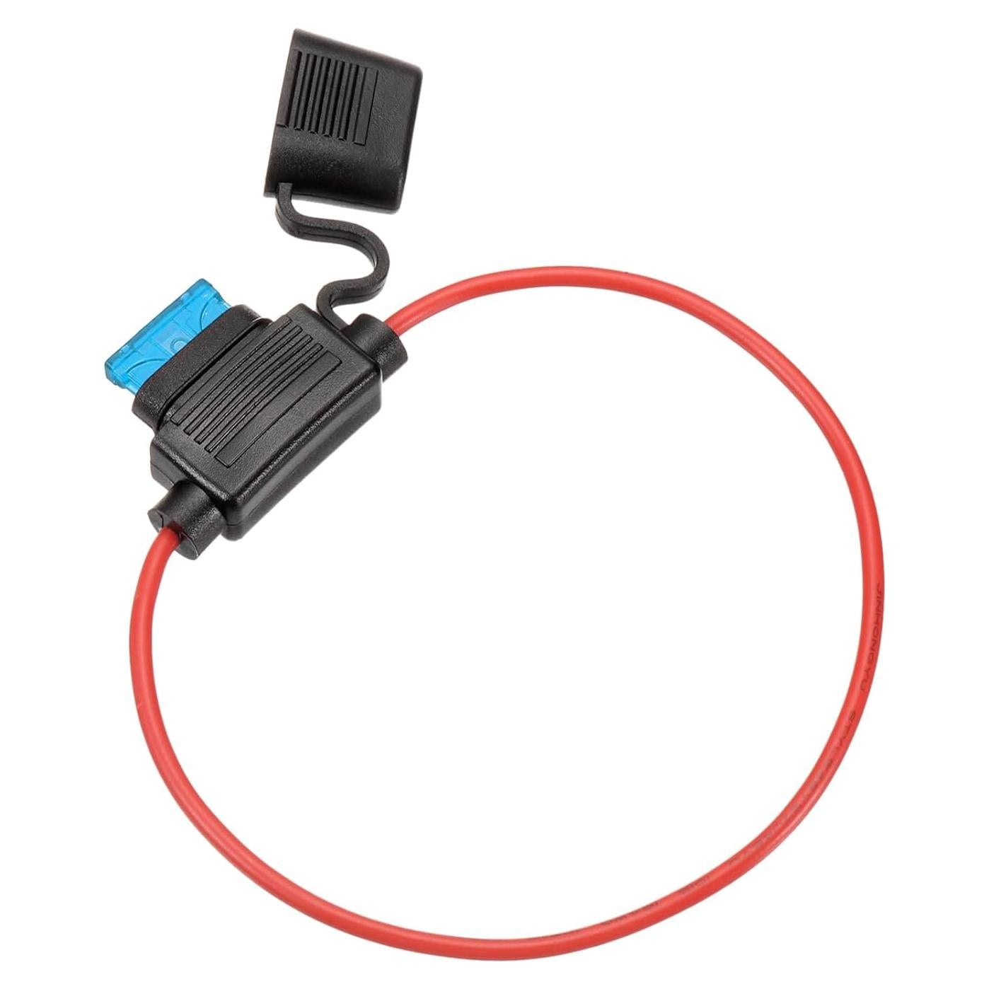 Soporte de Fusible Impermeable DMiotech 15A 16 AWG 30cm