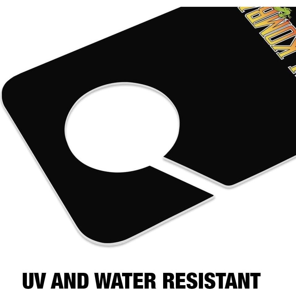 Cartel Colgante para Perilla de Puerta Mortal Kombat 24x8.9cm