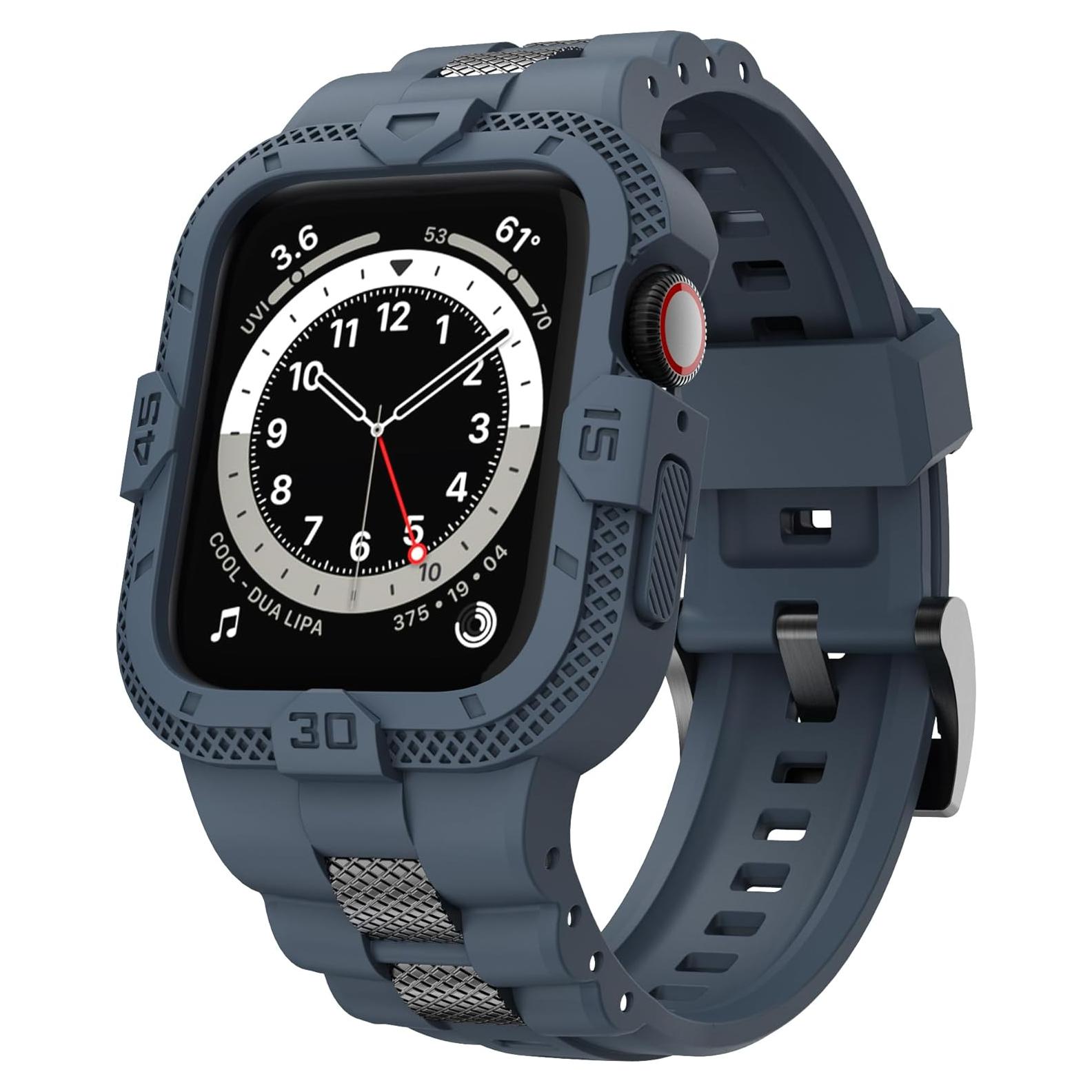 Banda Deportiva GELISHI para Apple Watch 41mm 40mm 38mm - Funda Protectora