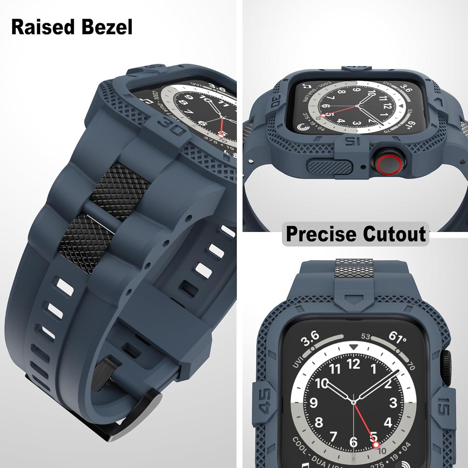 Banda Deportiva GELISHI para Apple Watch 41mm 40mm 38mm - Funda Protectora