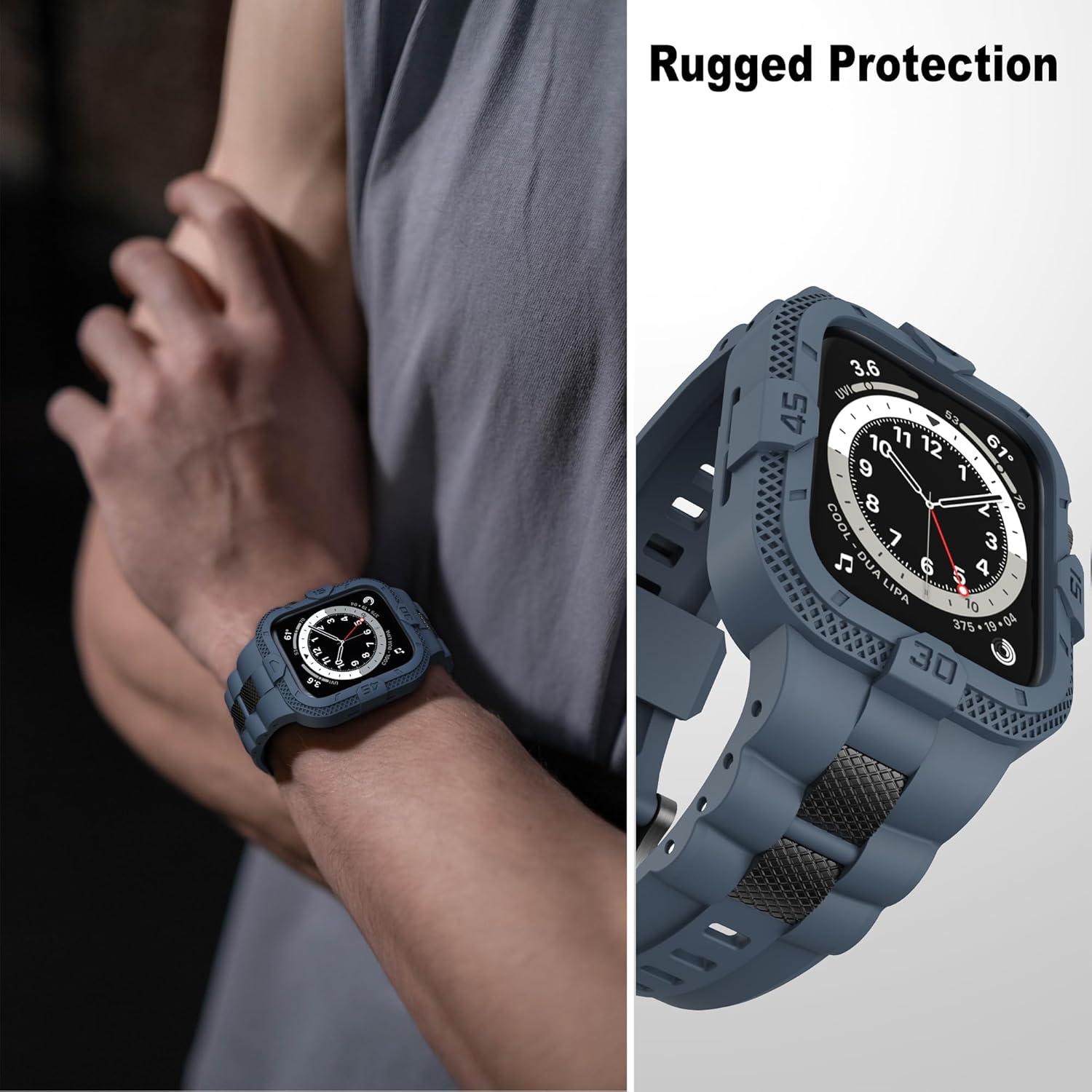 Banda Deportiva GELISHI para Apple Watch 41mm 40mm 38mm - Funda Protectora