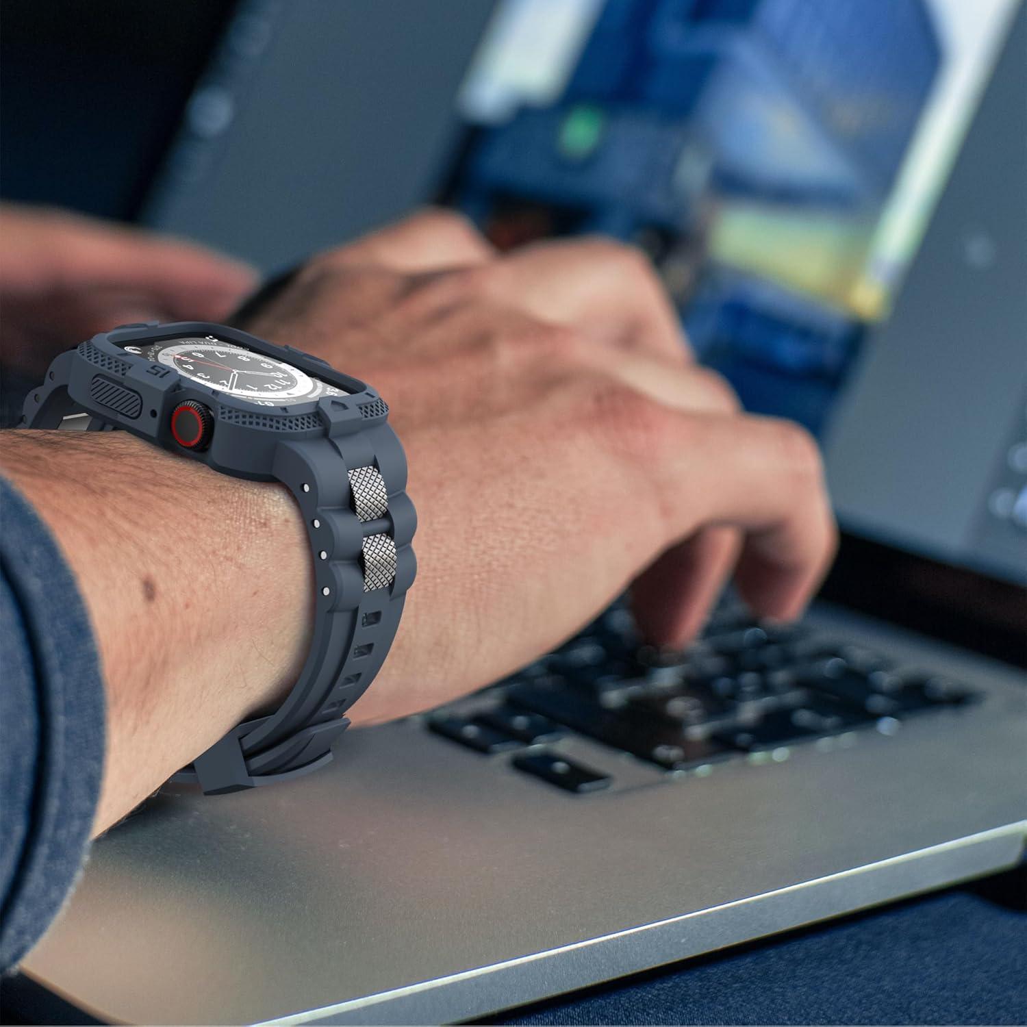 Banda Deportiva GELISHI para Apple Watch 41mm 40mm 38mm - Funda Protectora