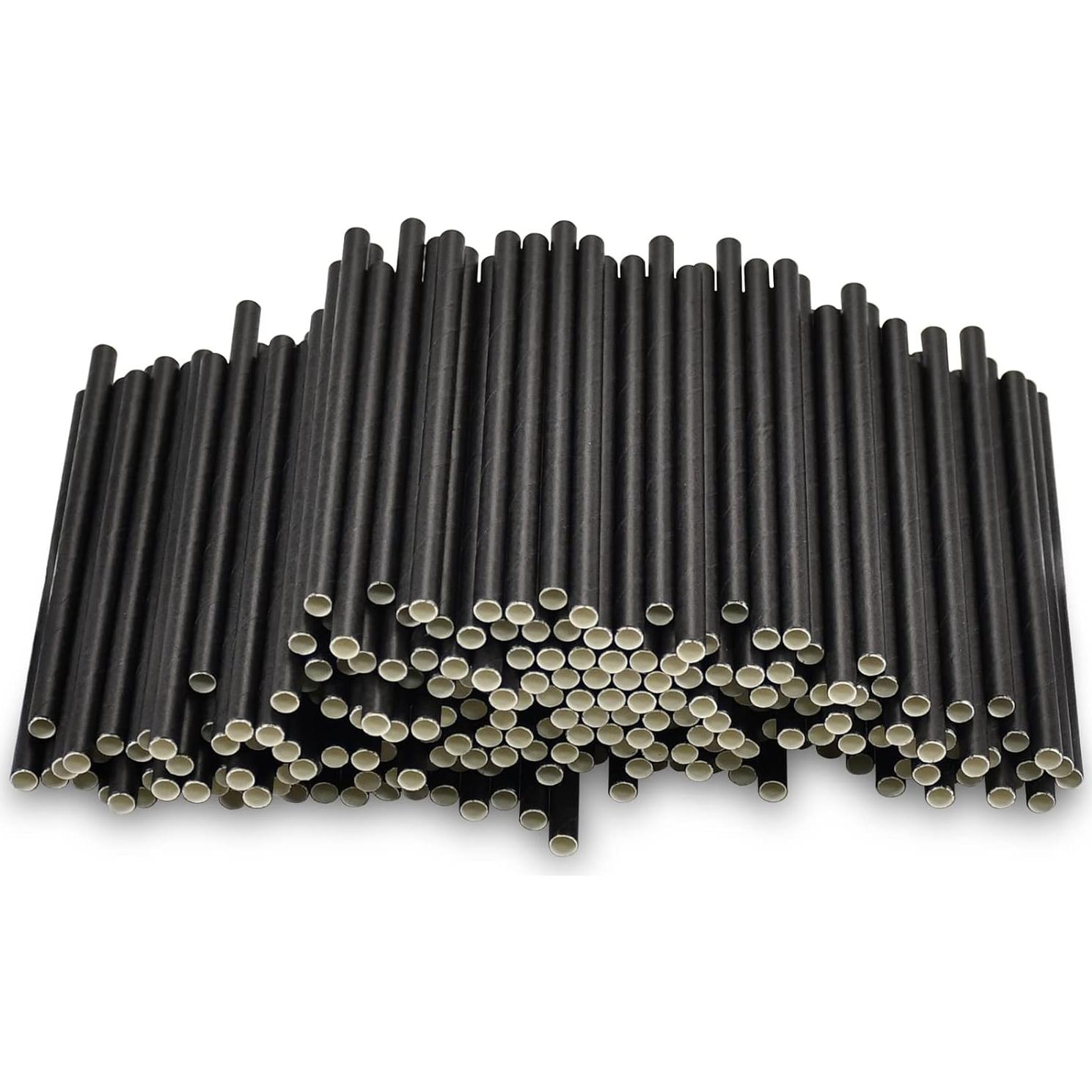 Popotes de papel biodegradables Chunspak 5" - 500 unidades