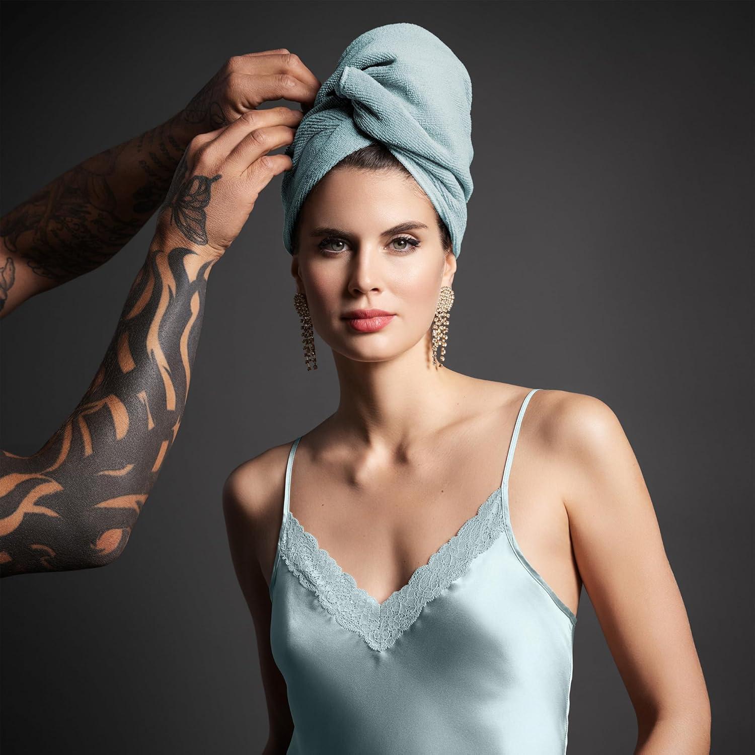 Toallas de Microfibra Fromm Softees Aqua 10 Unidades 40x73 cm